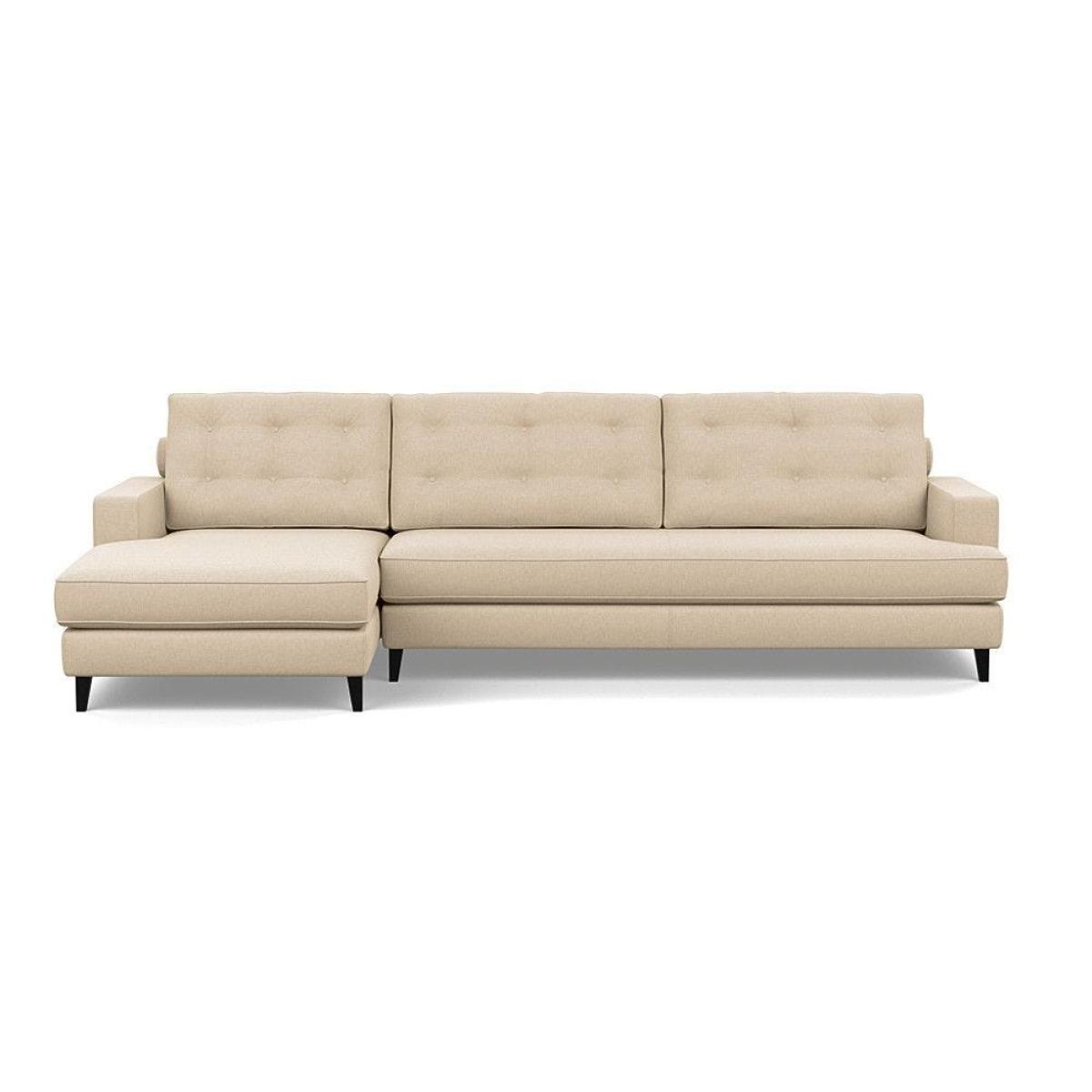 Heal's Mistral Footstool Capelo LinenCotton Sea Salt Natural Feet - Heal's UK Furniture – image 34
