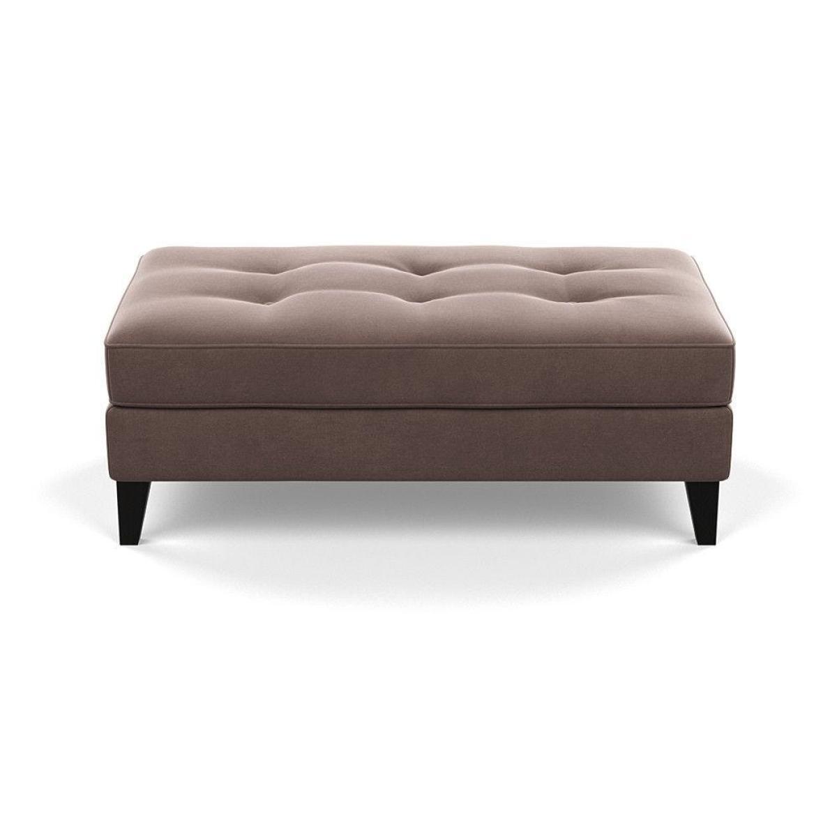 Heal's Mistral Footstool Capelo LinenCotton Sea Salt Natural Feet - Heal's UK Furniture – image 36