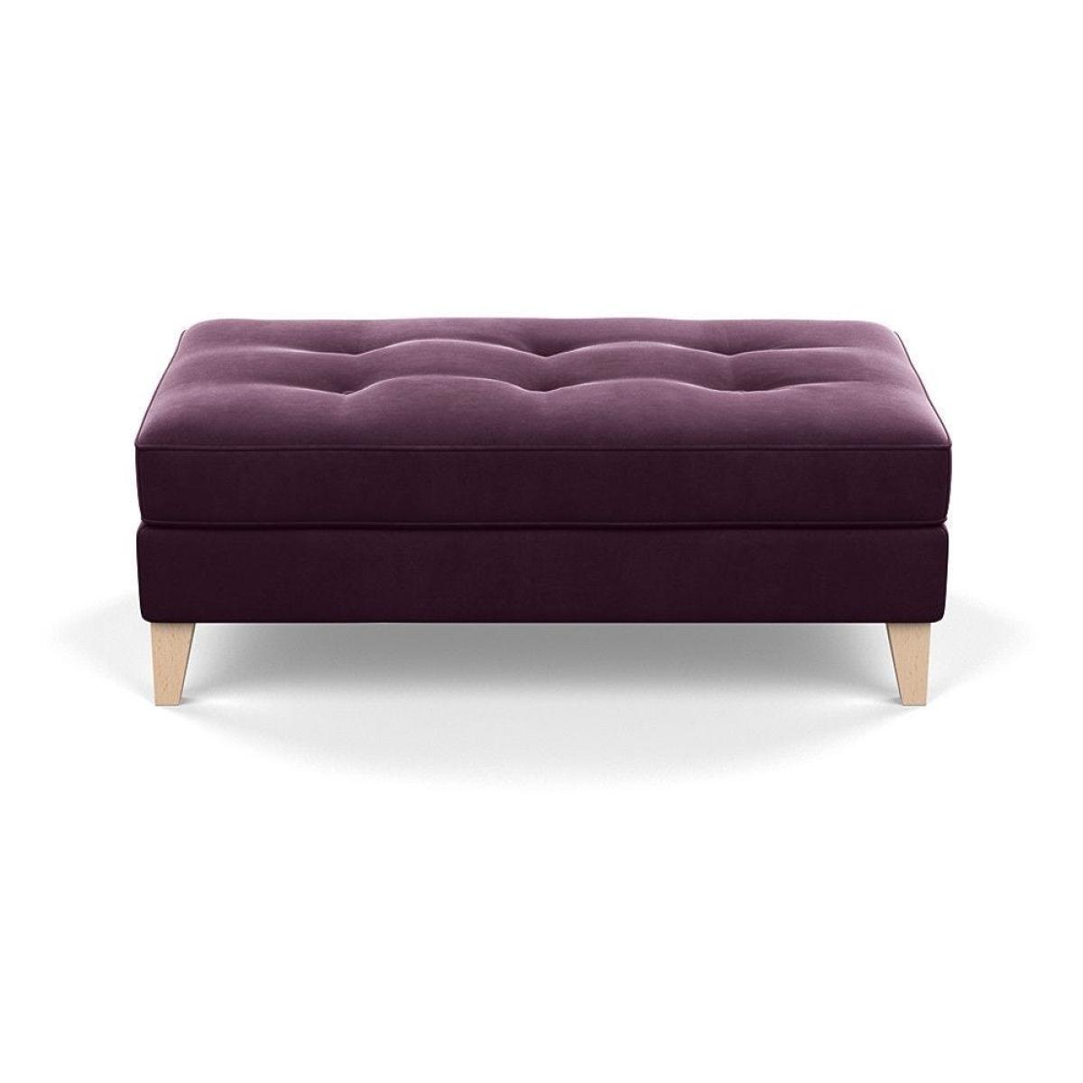 Heal's Mistral Footstool Capelo LinenCotton Sea Salt Natural Feet - Heal's UK Furniture – image 52