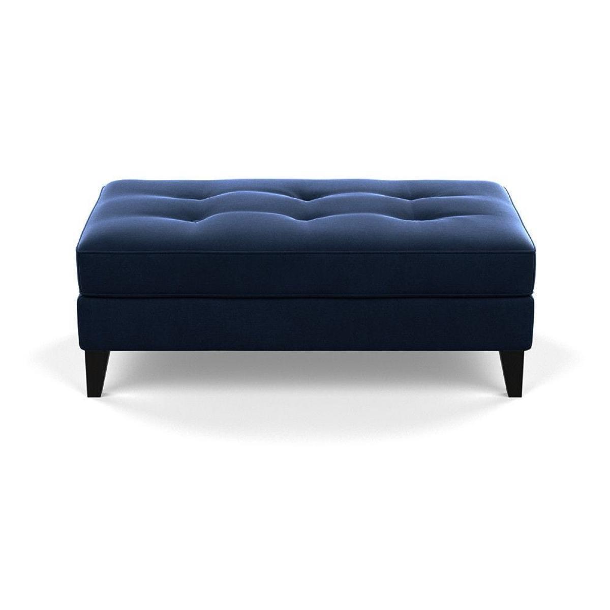 Heal's Mistral Footstool Capelo LinenCotton Sea Salt Natural Feet - Heal's UK Furniture – image 54