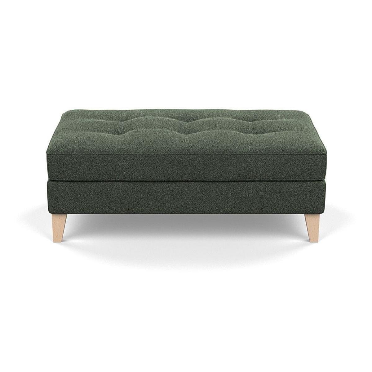 Heal's Mistral Footstool Capelo LinenCotton Sea Salt Natural Feet - Heal's UK Furniture – image 74