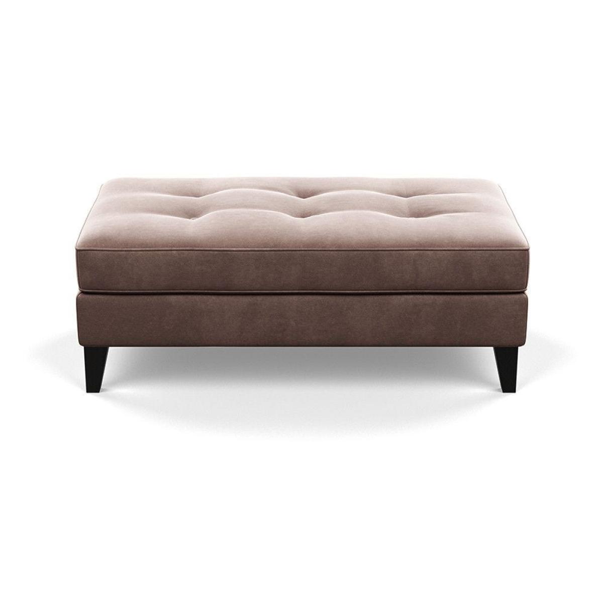 Heal's Mistral Footstool Capelo LinenCotton Sea Salt Natural Feet - Heal's UK Furniture – image 78