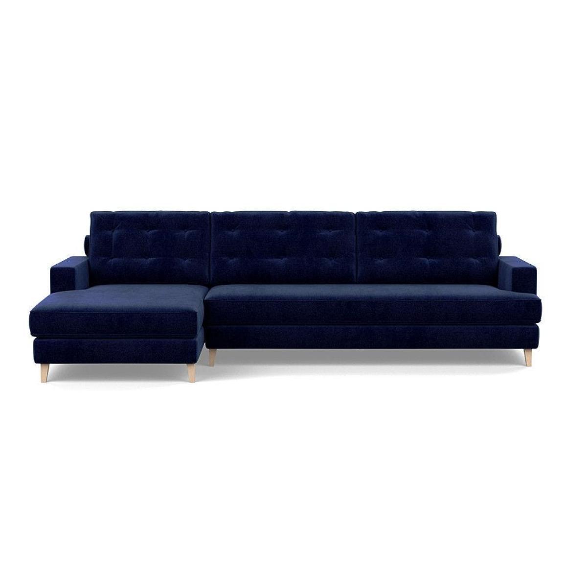 Heal's Mistral Footstool Capelo LinenCotton Sea Salt Natural Feet - Heal's UK Furniture – image 10