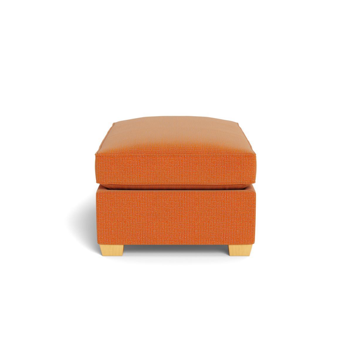 Heal's Torino Footstool Tejo Recycled Zinnia Black - Heal's UK Furniture – image 3