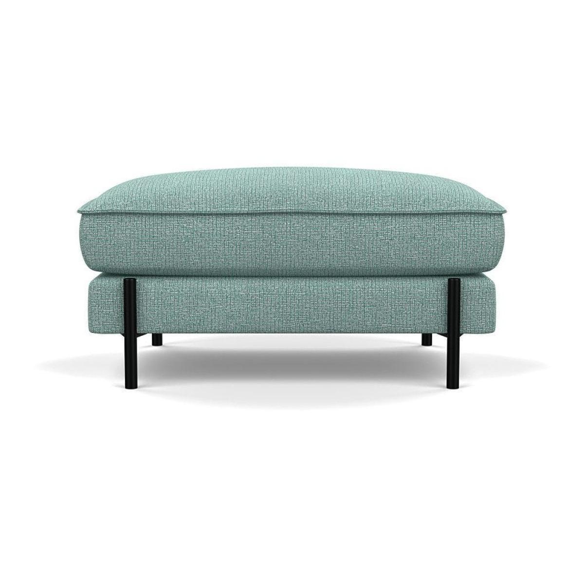 Heal's Tortona Footstool Melton Wool Granite - Heal's UK Furniture – image 12
