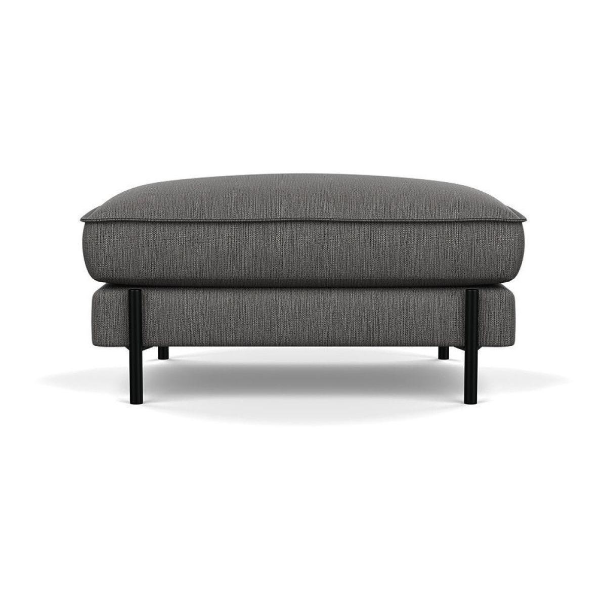 Heal's Tortona Footstool Melton Wool Granite - Heal's UK Furniture – image 23