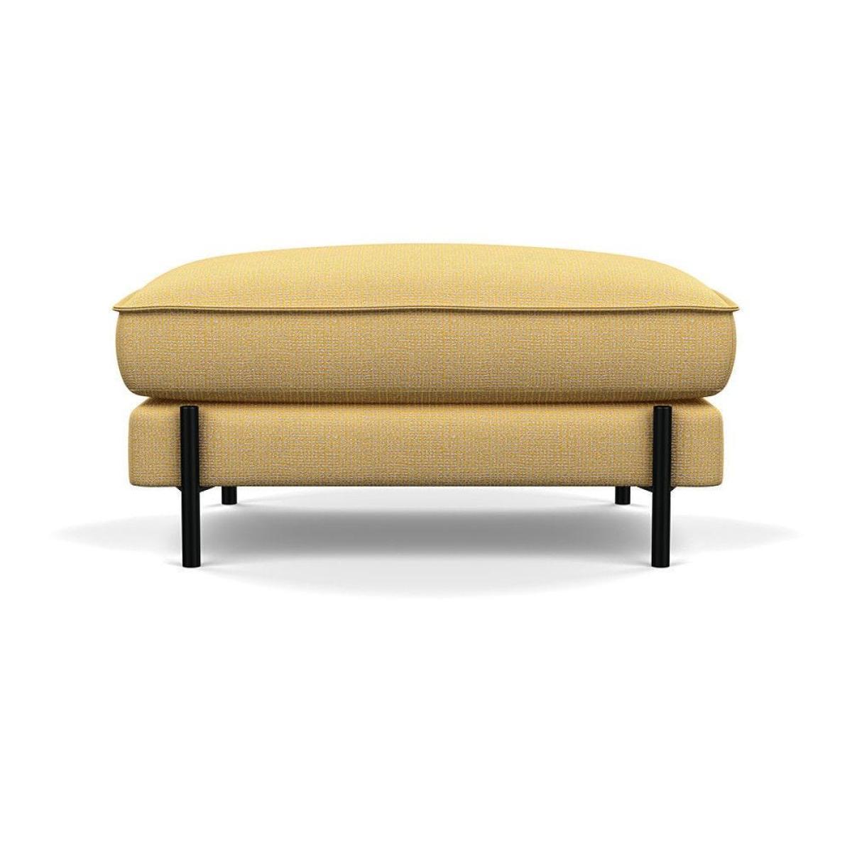 Heal's Tortona Footstool Melton Wool Granite - Heal's UK Furniture – image 24