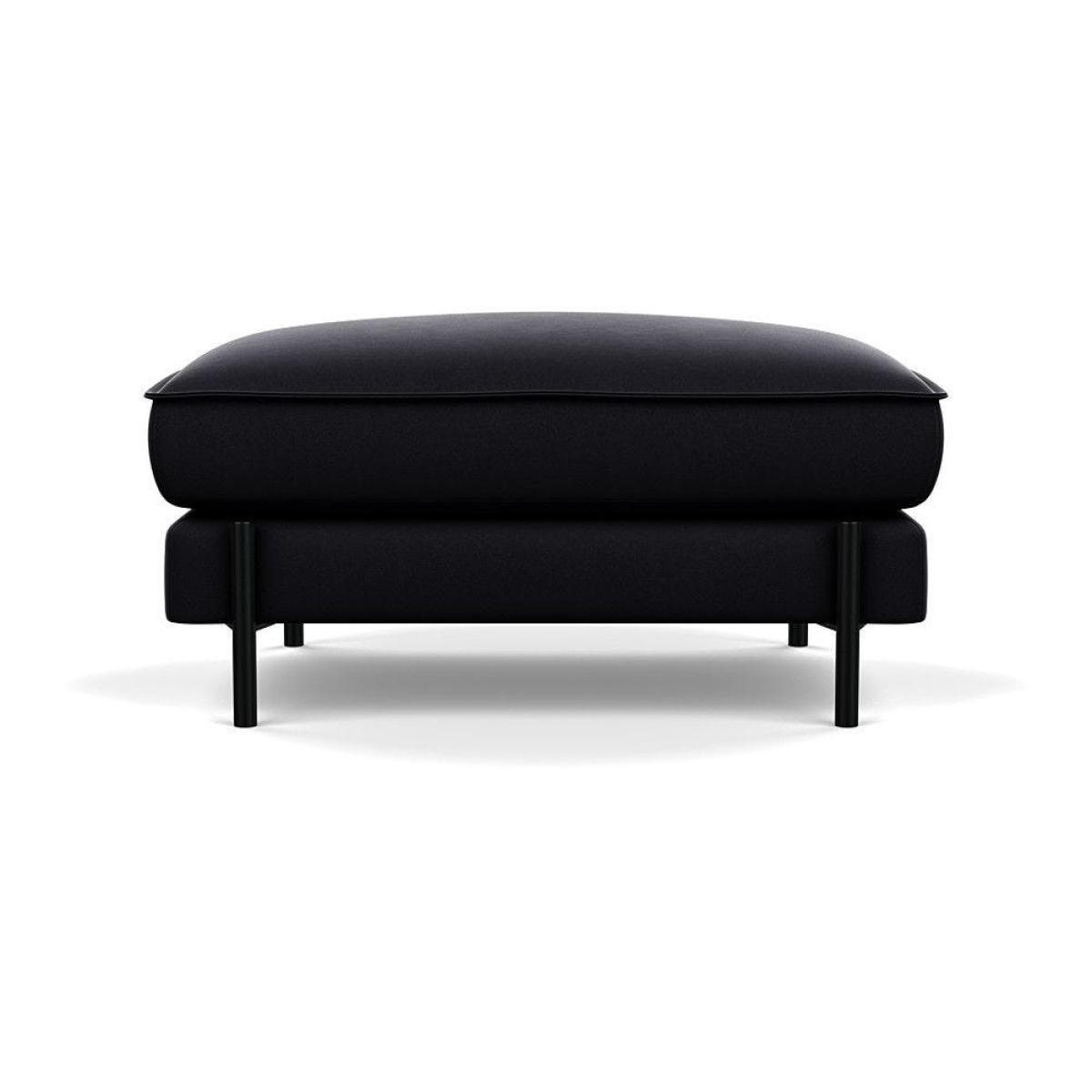 Heal's Tortona Footstool Melton Wool Granite - Heal's UK Furniture – image 5