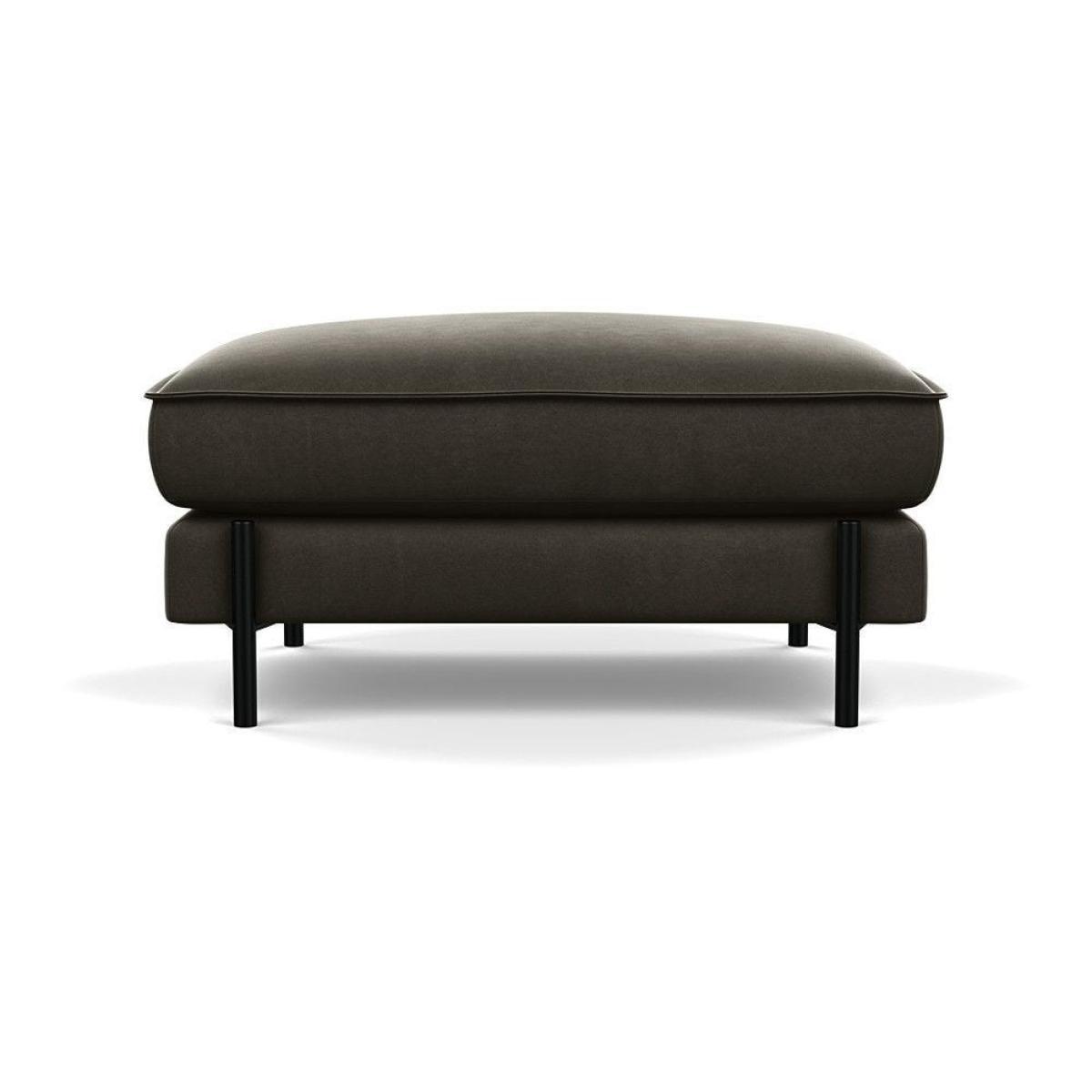 Heal's Tortona Footstool Melton Wool Granite - Heal's UK Furniture – image 44