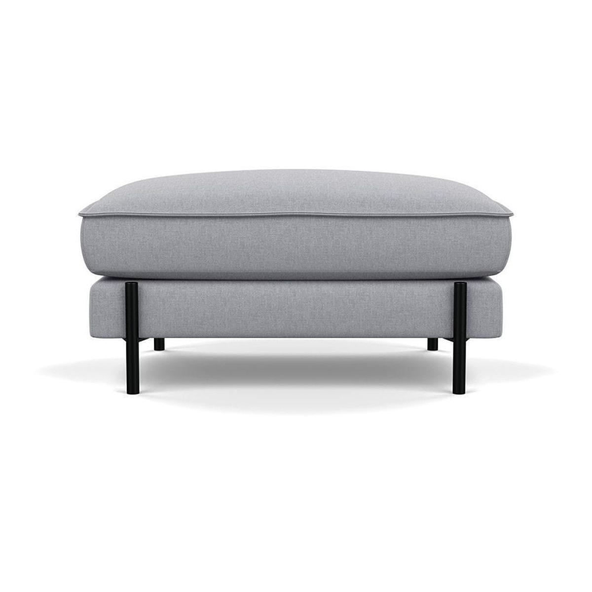 Heal's Tortona Footstool Melton Wool Granite - Heal's UK Furniture – image 48