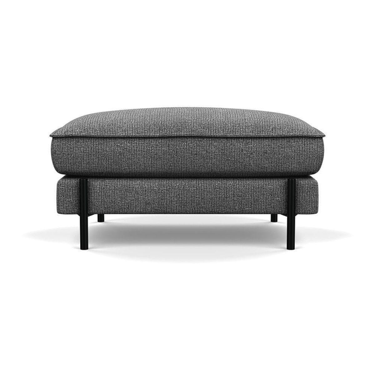 Heal's Tortona Footstool Melton Wool Granite - Heal's UK Furniture – image 53