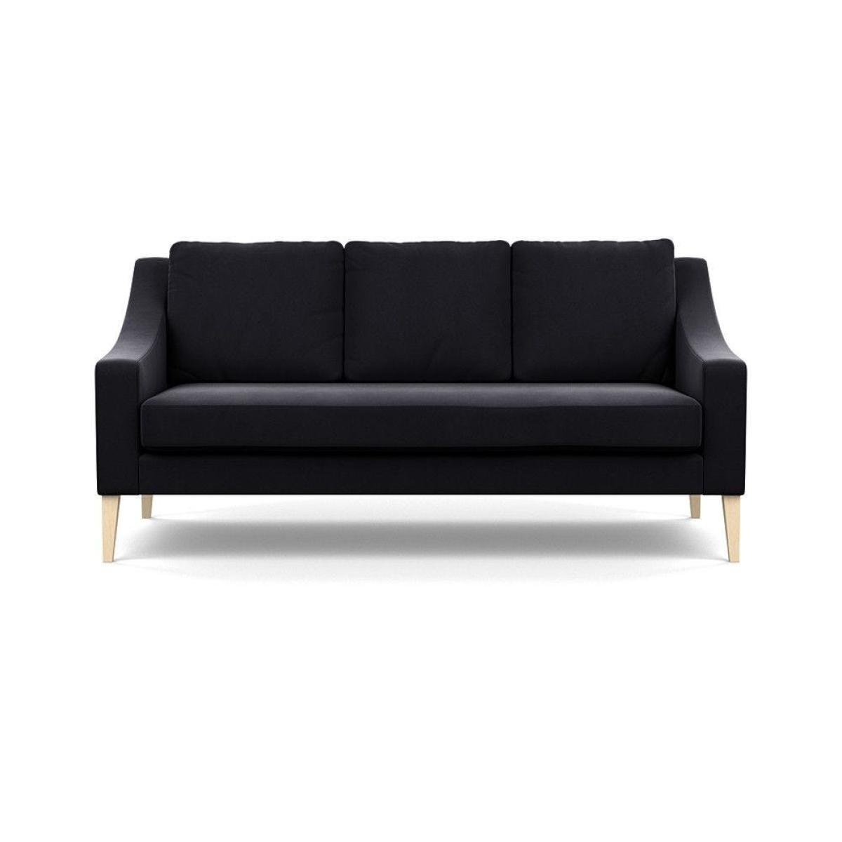 Heal's Eton Footstool Smart Luxe Velvet Mushroom Brass Feet - Heal's UK Furniture – image 12