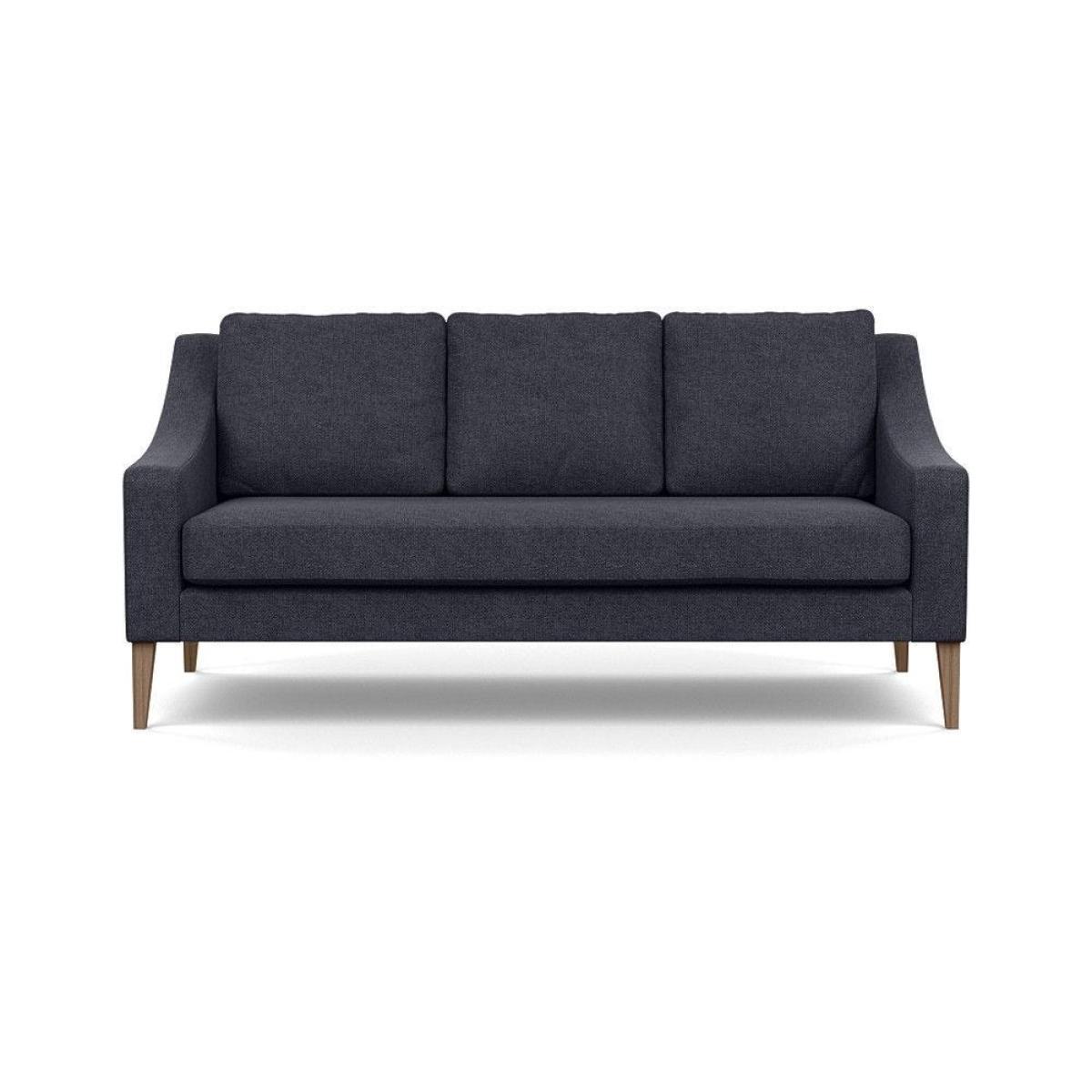 Heal's Eton Footstool Smart Luxe Velvet Mushroom Brass Feet - Heal's UK Furniture – image 16