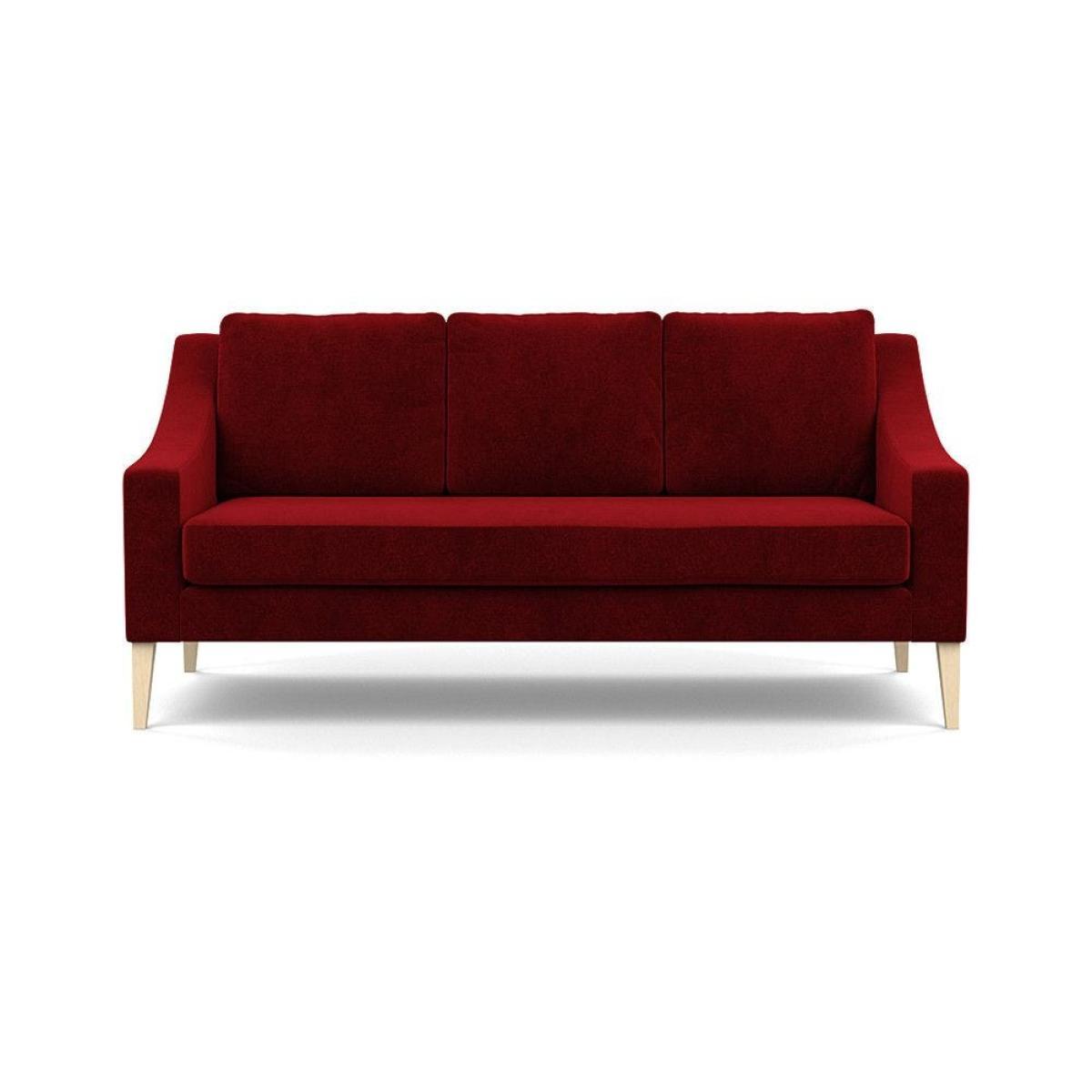 Heal's Eton Footstool Smart Luxe Velvet Mushroom Brass Feet - Heal's UK Furniture – image 22