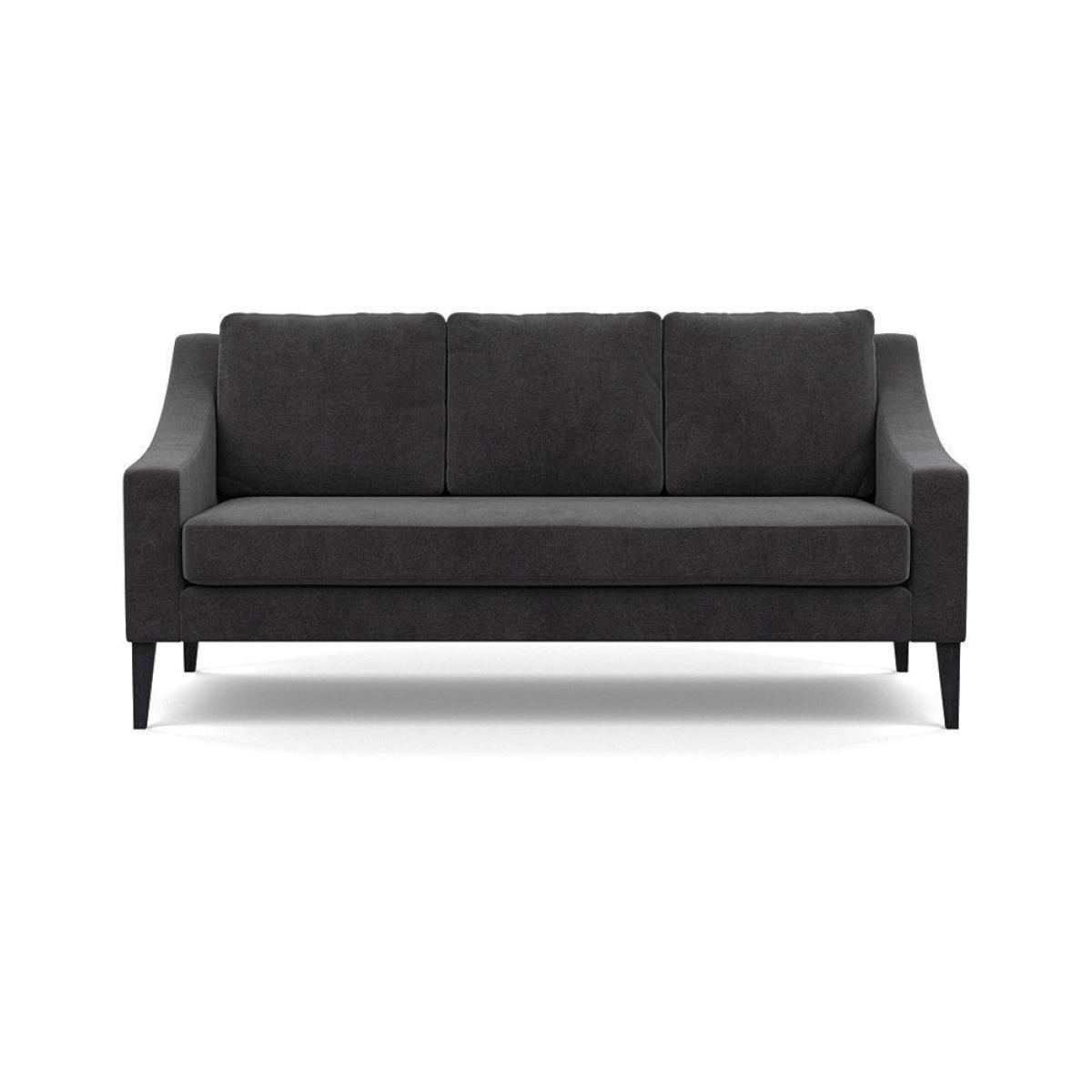 Heal's Eton Footstool Smart Luxe Velvet Mushroom Brass Feet - Heal's UK Furniture – image 29