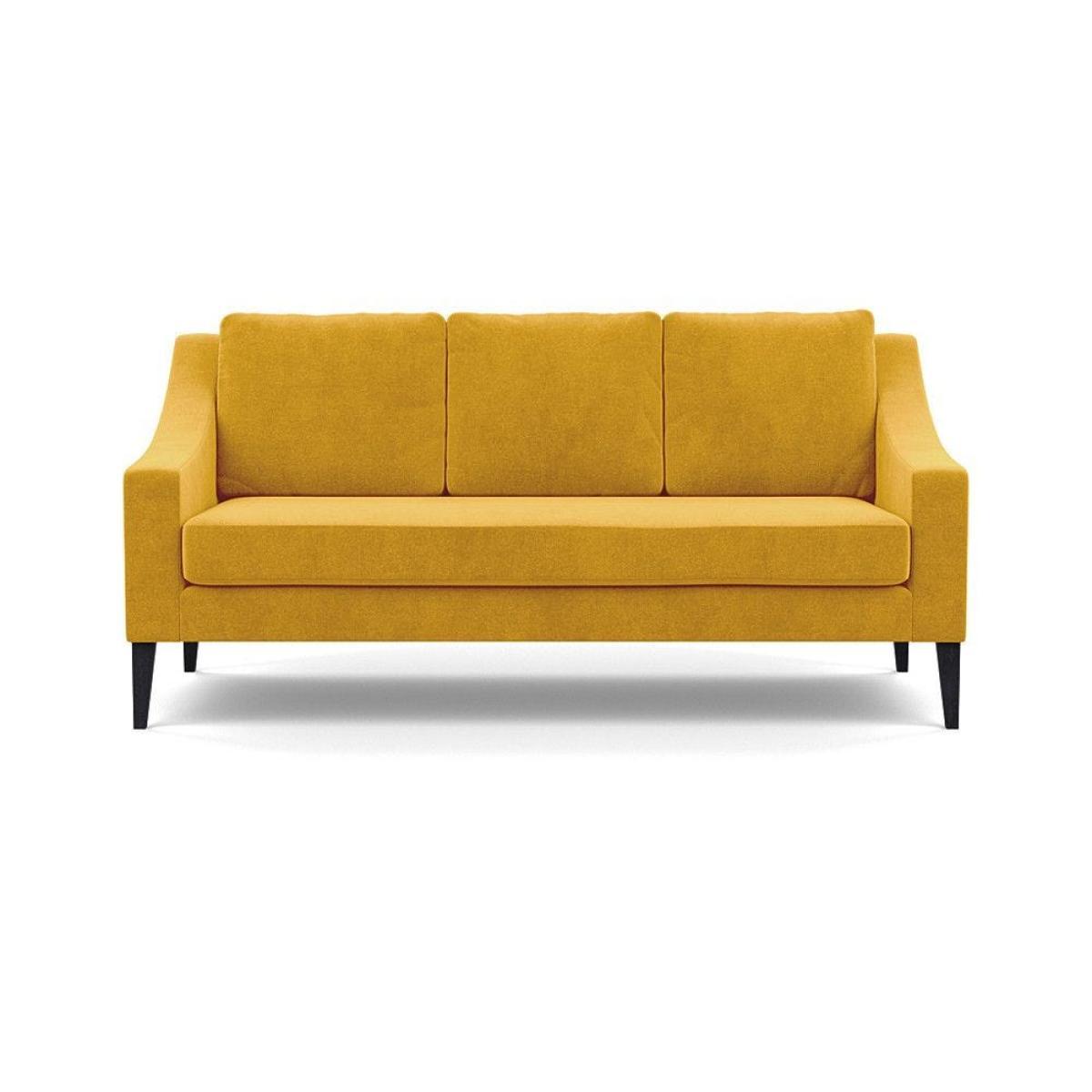 Heal's Eton Footstool Smart Luxe Velvet Mushroom Brass Feet - Heal's UK Furniture – image 34