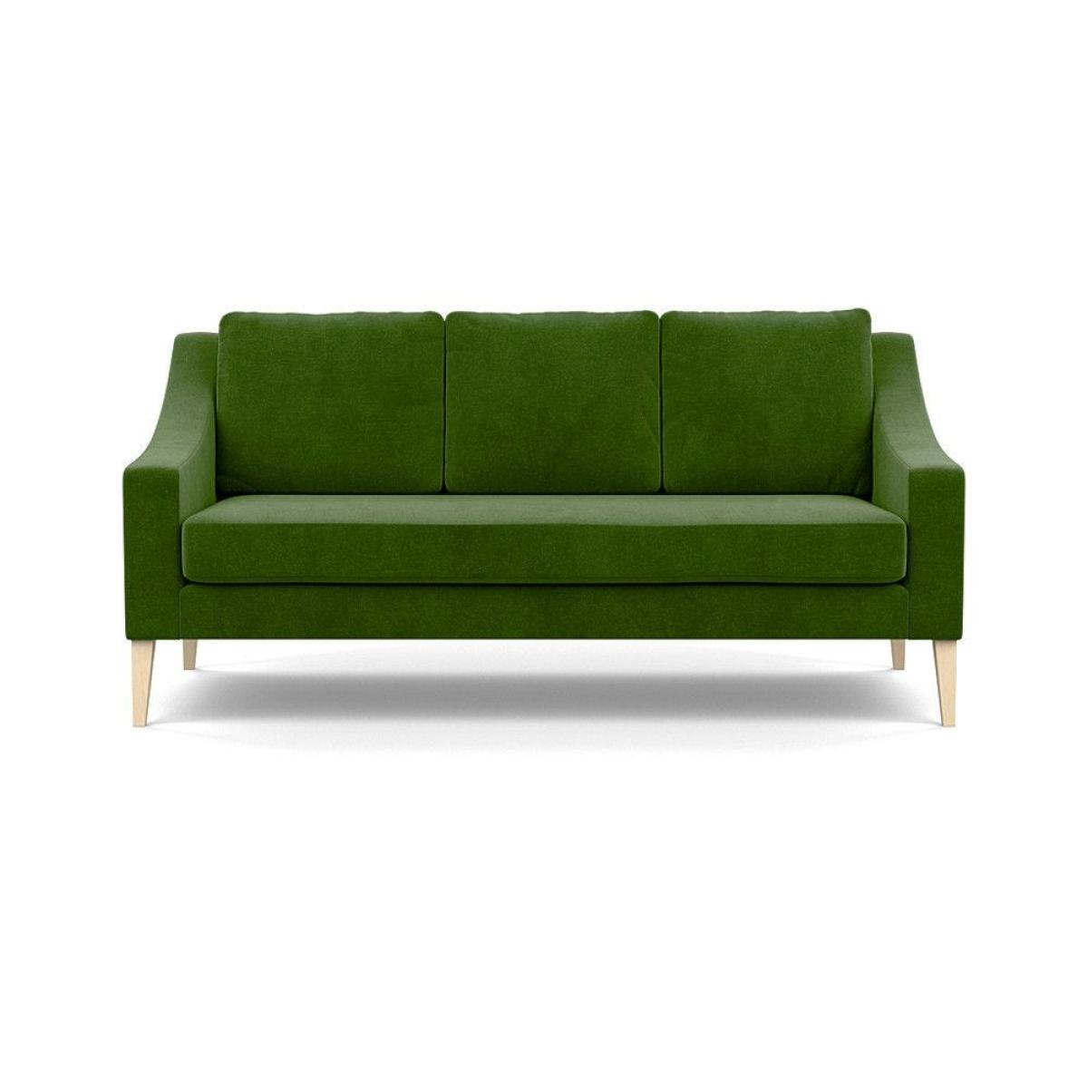 Heal's Eton Footstool Smart Luxe Velvet Mushroom Brass Feet - Heal's UK Furniture – image 36
