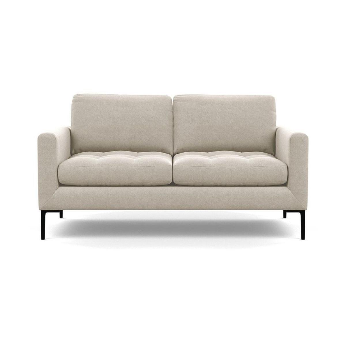 Heal's Eton Footstool Smart Luxe Velvet Mushroom Brass Feet - Heal's UK Furniture – image 37