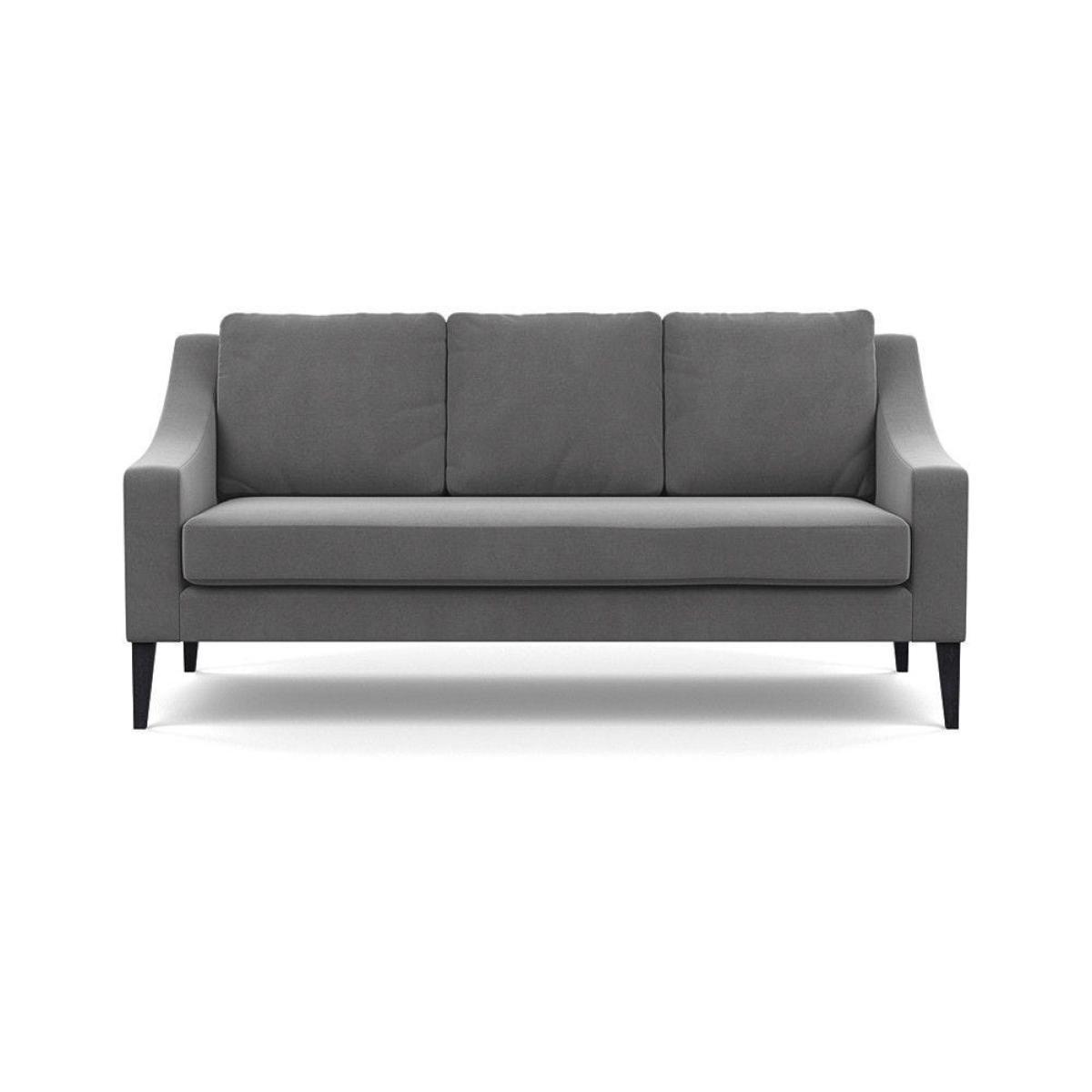 Heal's Eton Footstool Smart Luxe Velvet Mushroom Brass Feet - Heal's UK Furniture – image 38