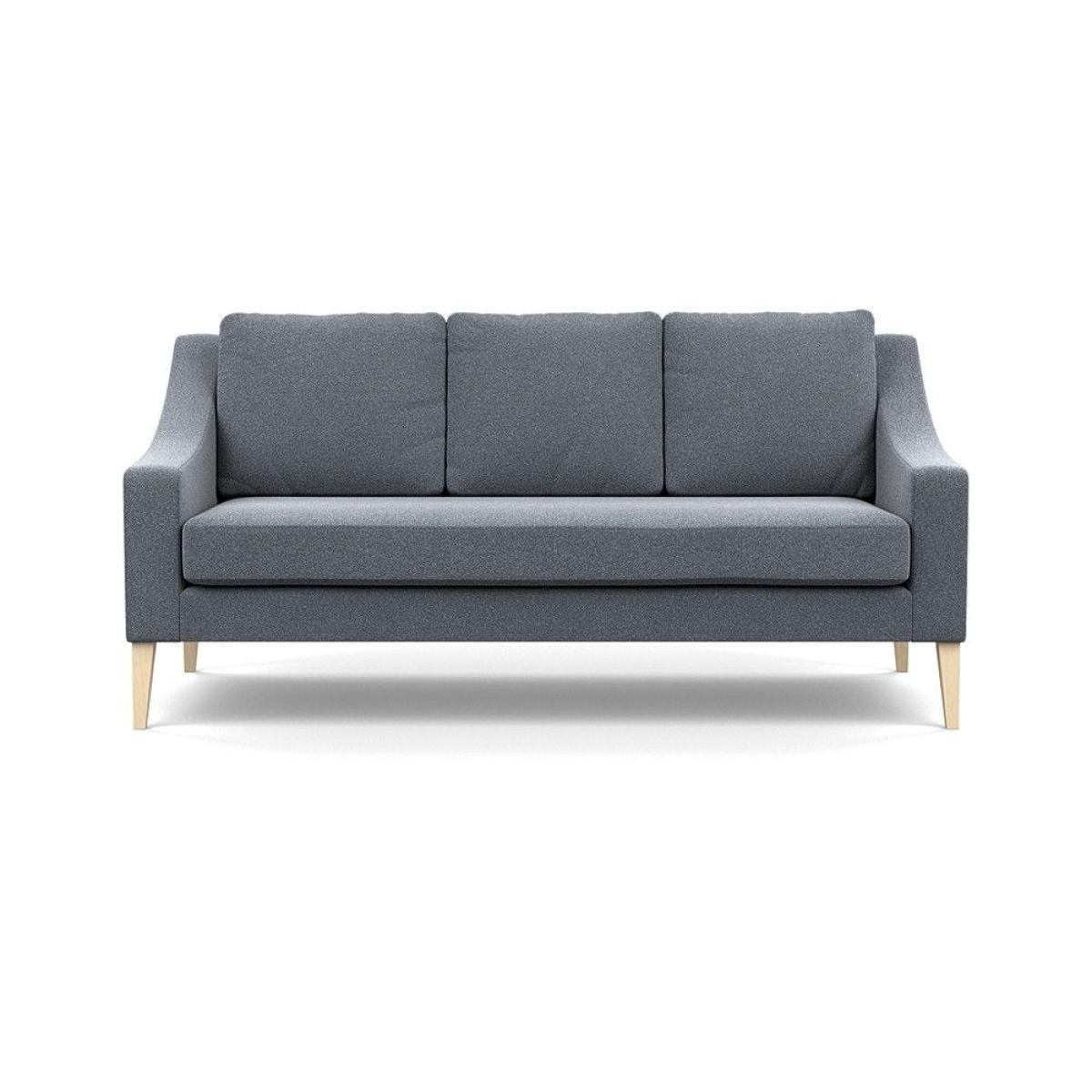 Heal's Eton Footstool Smart Luxe Velvet Mushroom Brass Feet - Heal's UK Furniture – image 39
