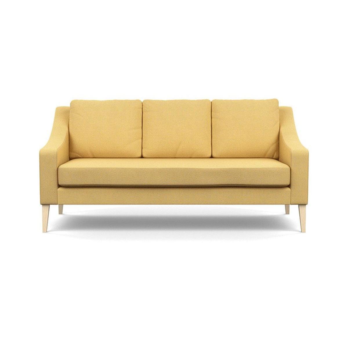 Heal's Eton Footstool Smart Luxe Velvet Mushroom Brass Feet - Heal's UK Furniture – image 41