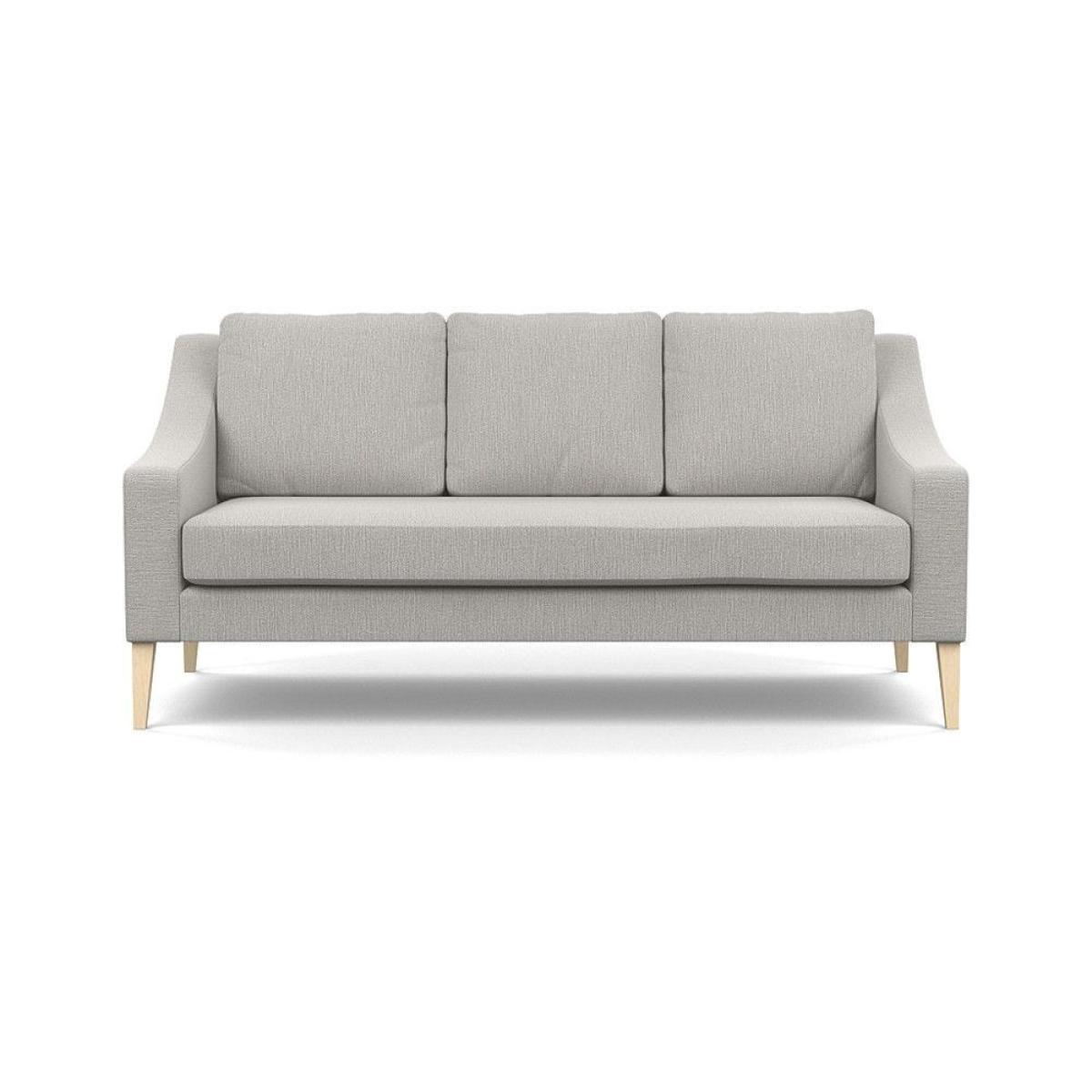 Heal's Eton Footstool Smart Luxe Velvet Mushroom Brass Feet - Heal's UK Furniture – image 44