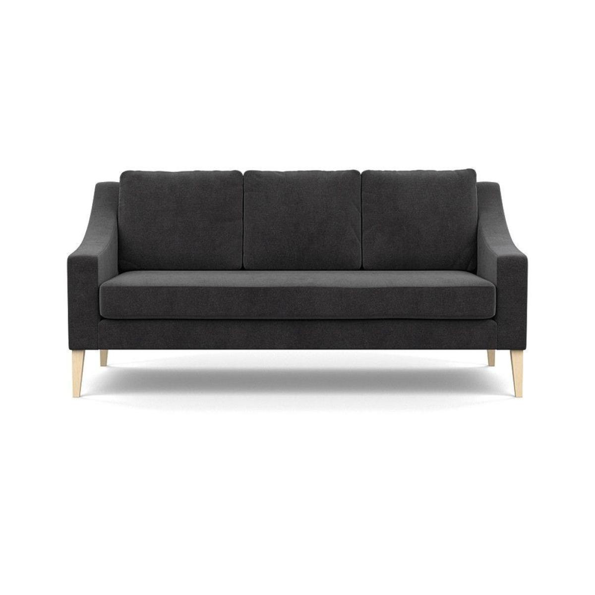 Heal's Eton Footstool Smart Luxe Velvet Mushroom Brass Feet - Heal's UK Furniture – image 63