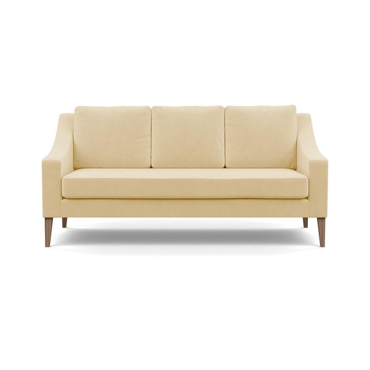 Heal's Eton Footstool Smart Luxe Velvet Mushroom Brass Feet - Heal's UK Furniture – image 67