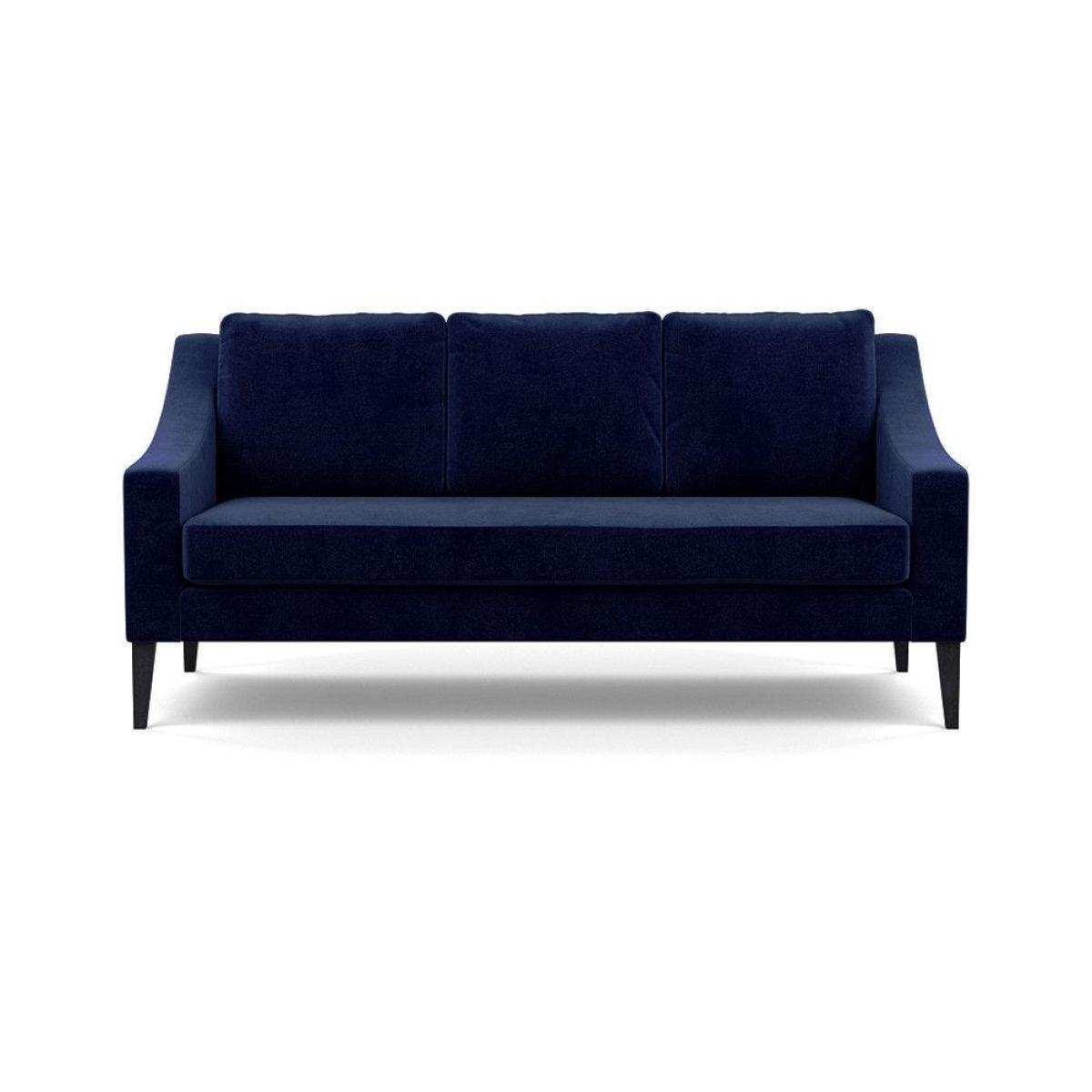 Heal's Eton Footstool Smart Luxe Velvet Mushroom Brass Feet - Heal's UK Furniture – image 8