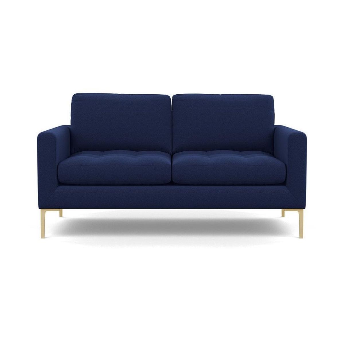 Heal's Eton Footstool Smart Luxe Velvet Mushroom Brass Feet - Heal's UK Furniture – image 77