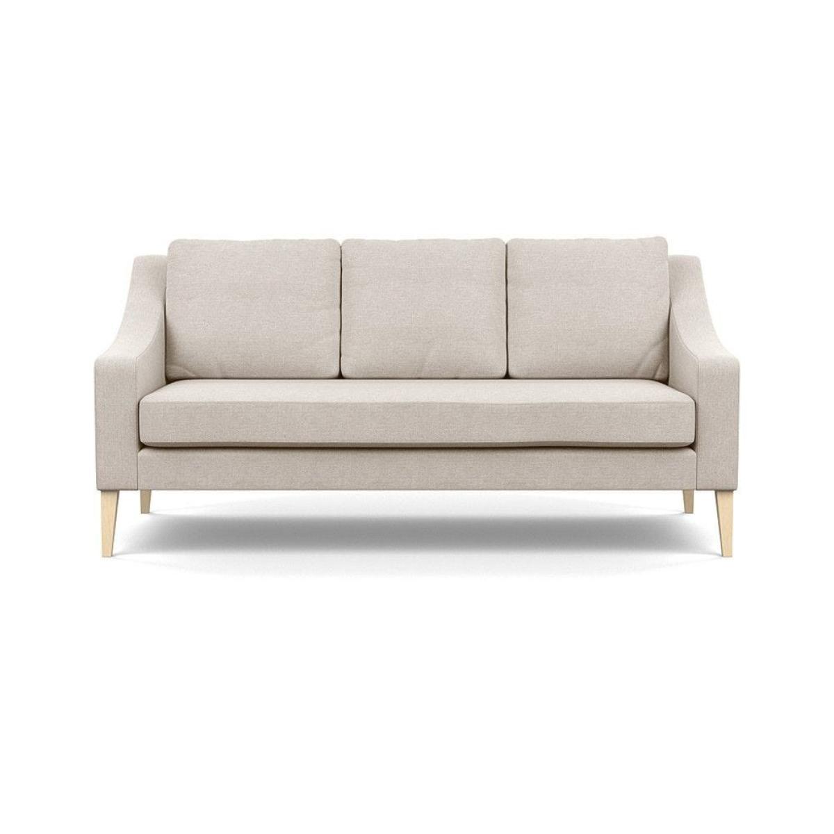 Heal's Eton Footstool Smart Luxe Velvet Mushroom Brass Feet - Heal's UK Furniture – image 80