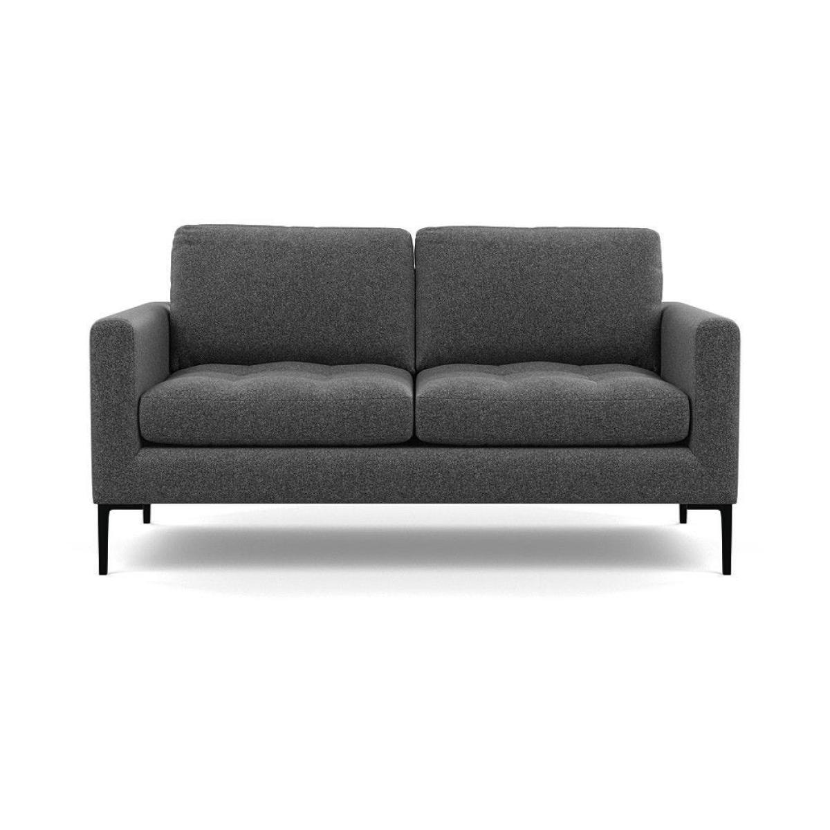 Heal's Eton Footstool Smart Luxe Velvet Mushroom Brass Feet - Heal's UK Furniture – image 81