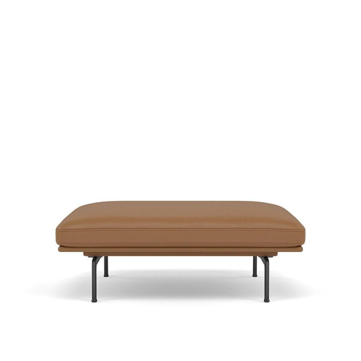 Muuto Outline Pouf Vidar Fabric Dark Blue 554 - Heal's UK Furniture – image 5