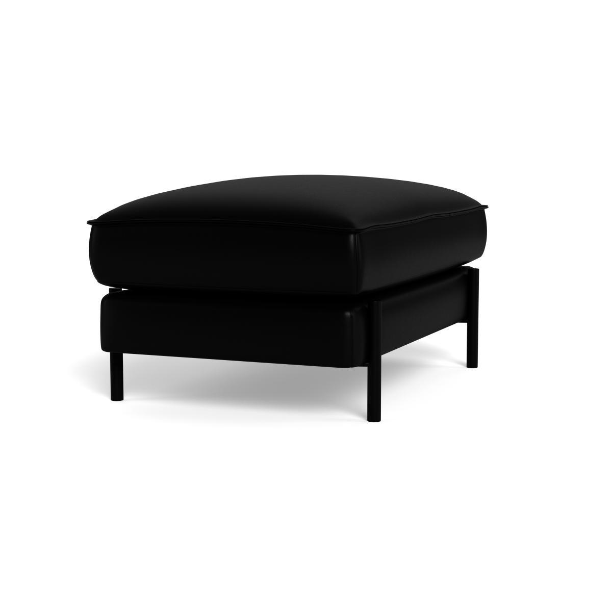 Heal's Tortona Footstool Melton Wool Shale - Heal's UK Furniture – image 2