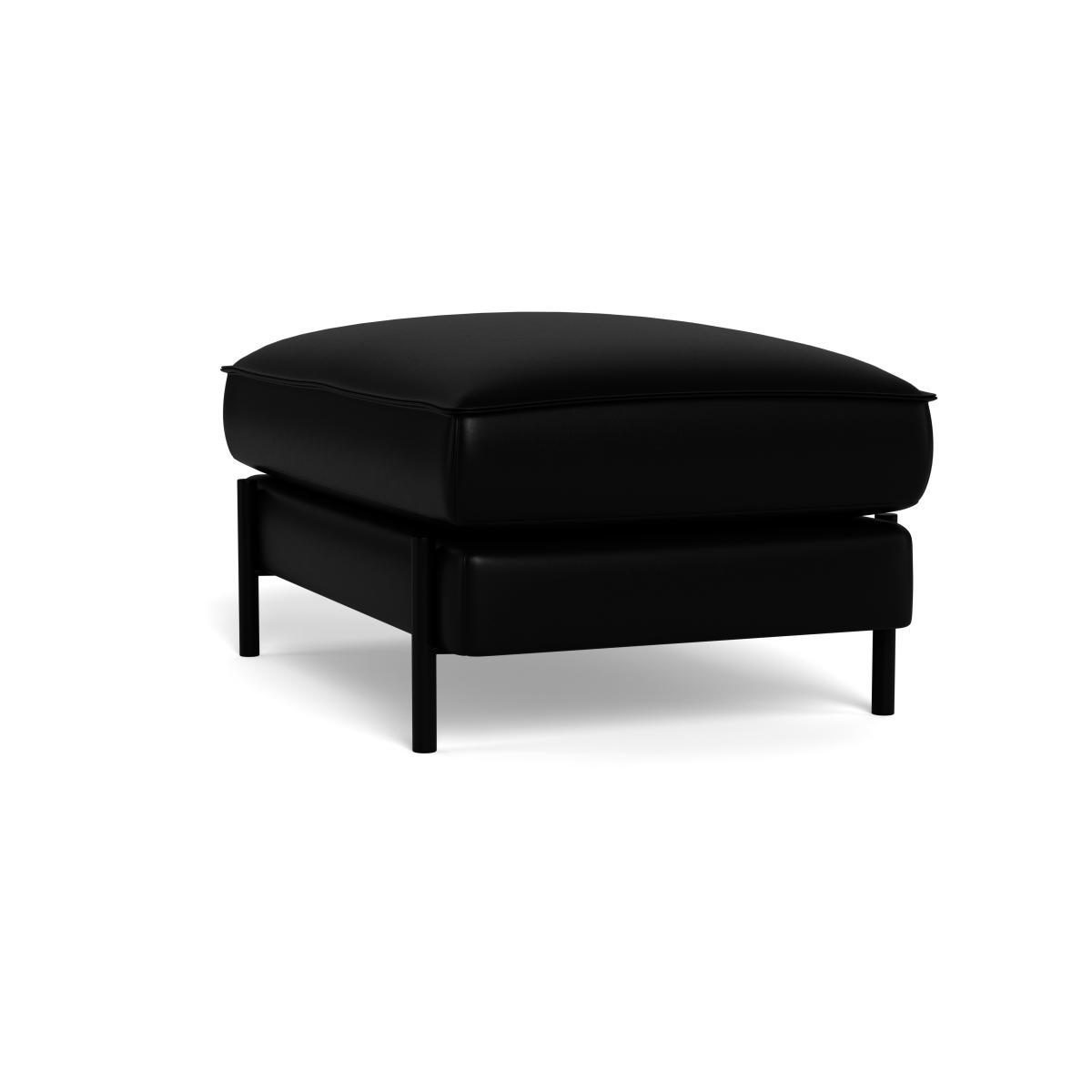 Heal's Tortona Footstool Melton Wool Shale - Heal's UK Furniture – image 4