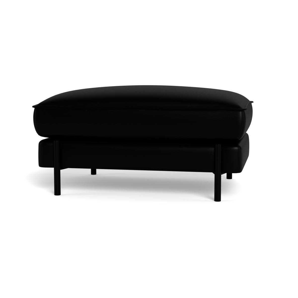 Heal's Tortona Footstool Melton Wool Shale - Heal's UK Furniture – image 5