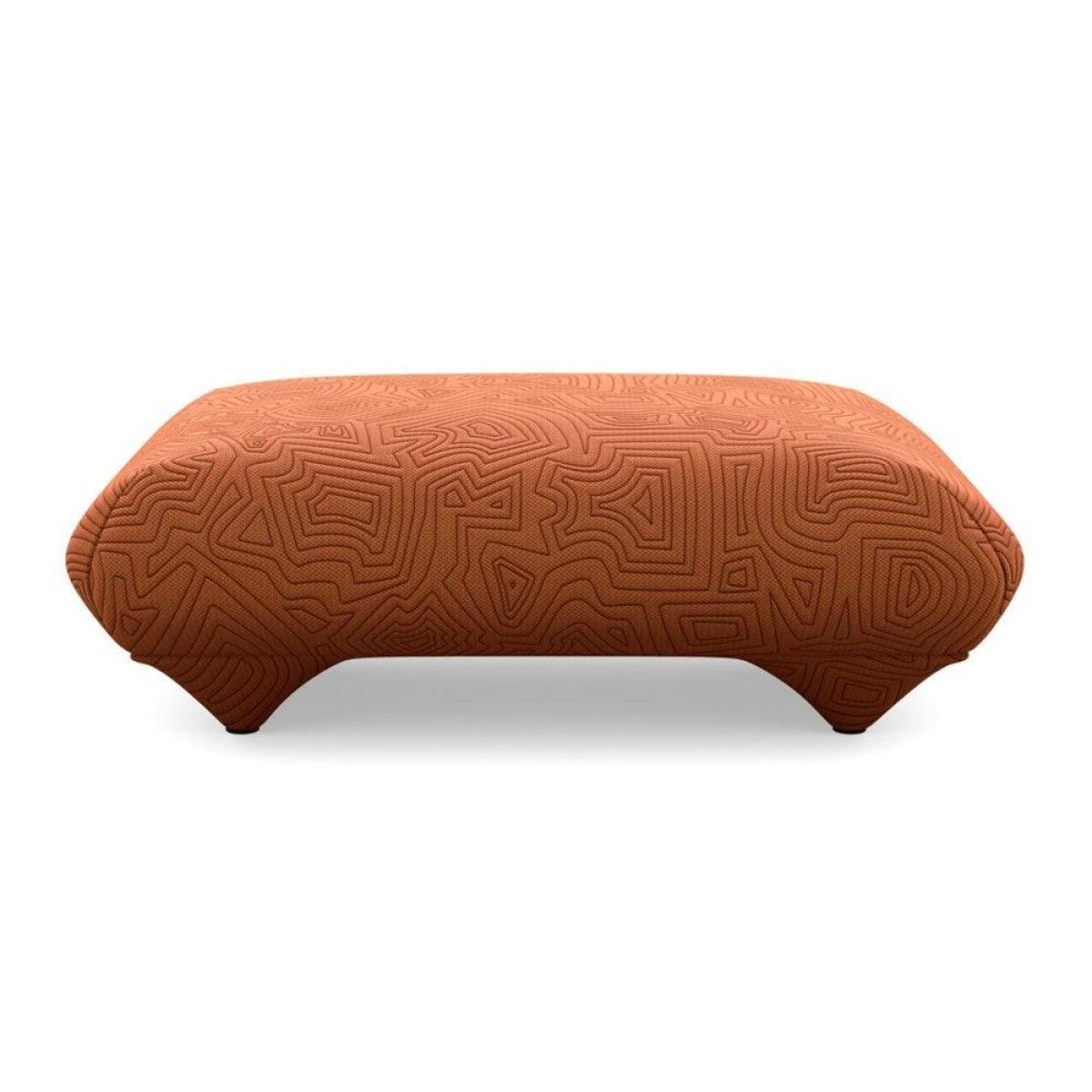 Heal's Ploum Footstool Moby Chocolat - Heal's UK Furniture – image 7