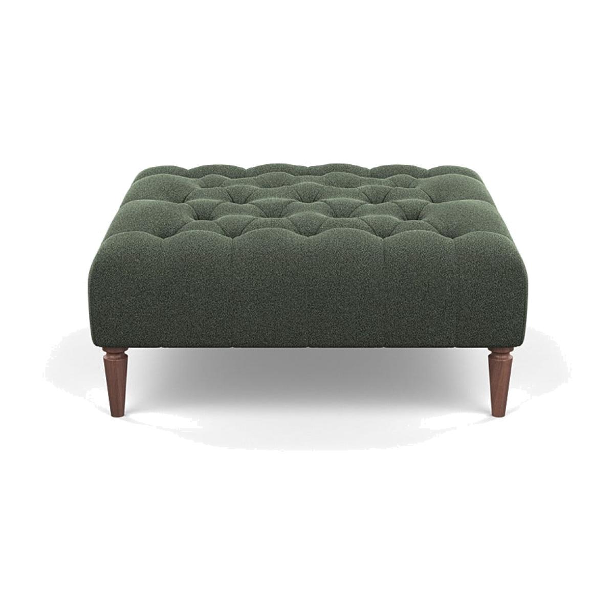 Heal's Balmoral Ottoman Boucle Fern Stained Oak