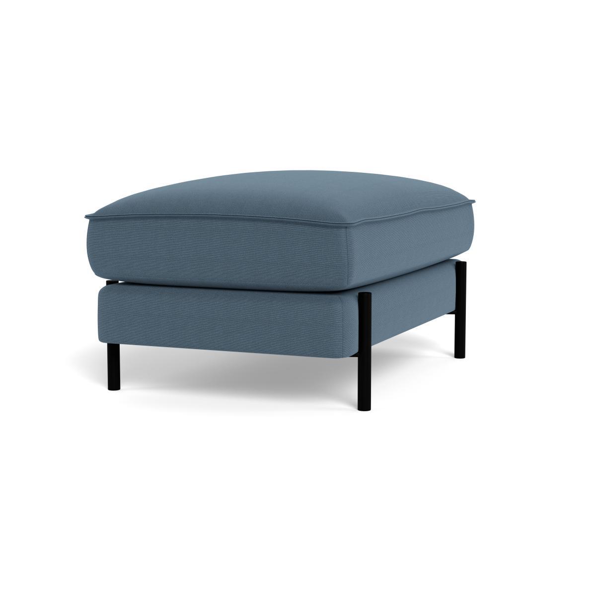 Heal's Tortona Footstool Capelo LinenCotton Mineral - Heal's UK Furniture – image 2
