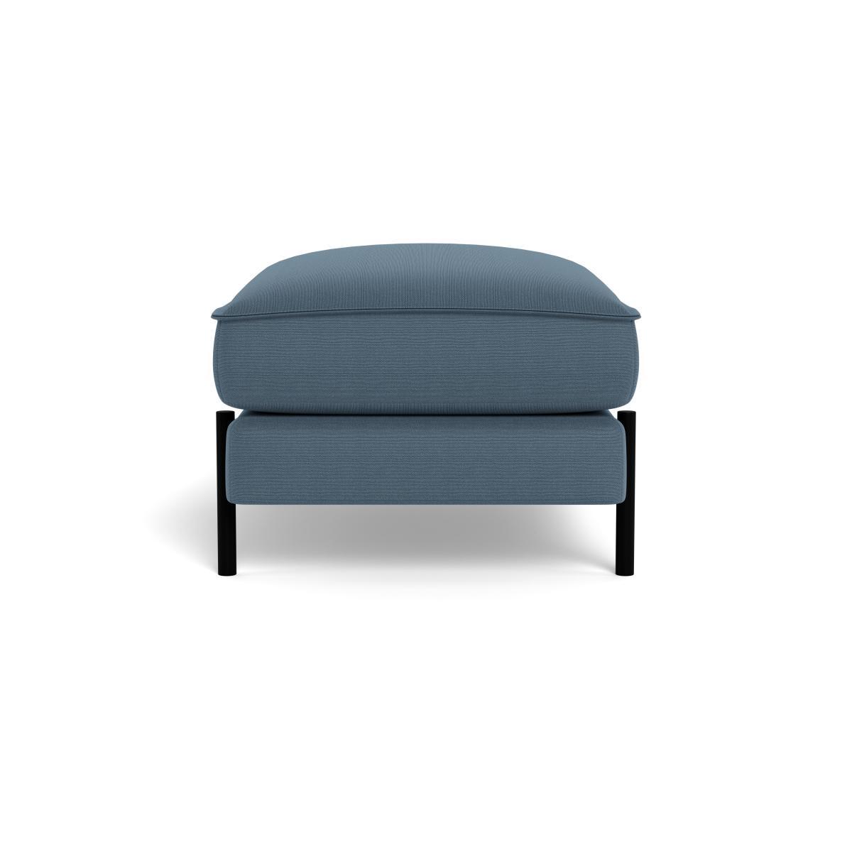 Heal's Tortona Footstool Capelo LinenCotton Mineral - Heal's UK Furniture – image 3