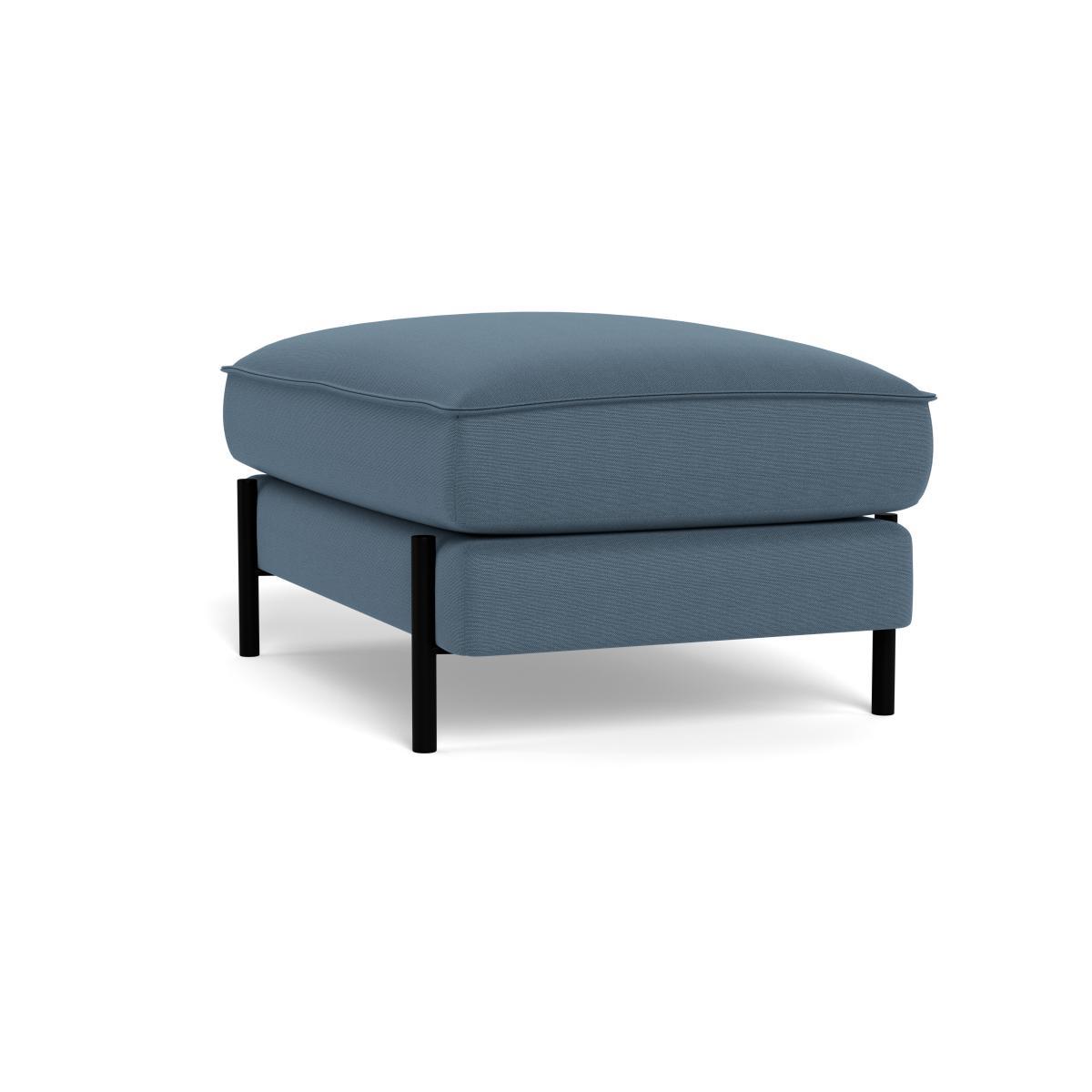 Heal's Tortona Footstool Capelo LinenCotton Mineral - Heal's UK Furniture – image 4