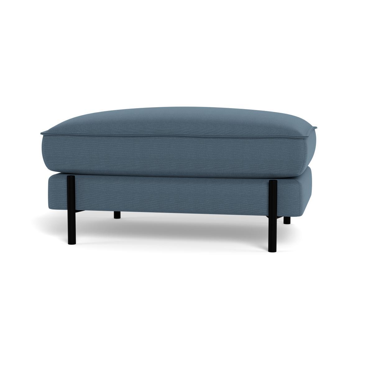 Heal's Tortona Footstool Capelo LinenCotton Mineral - Heal's UK Furniture – image 5