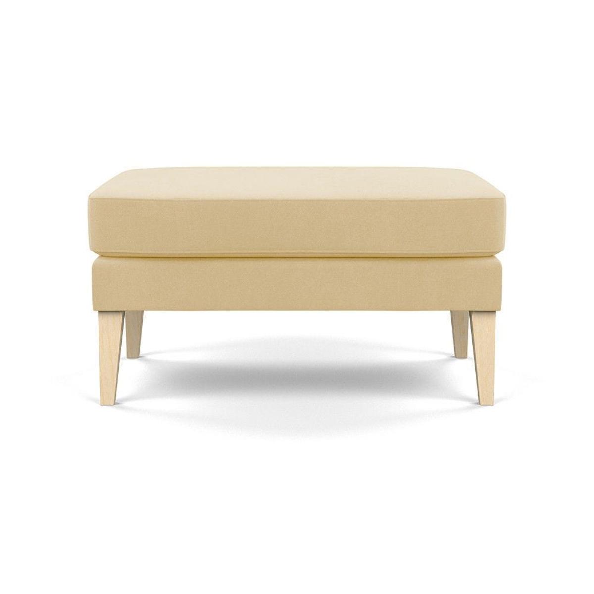 Heal's Richmond Ottoman Broad Weave Tin Natural Feet - Heal's UK Furniture – image 101
