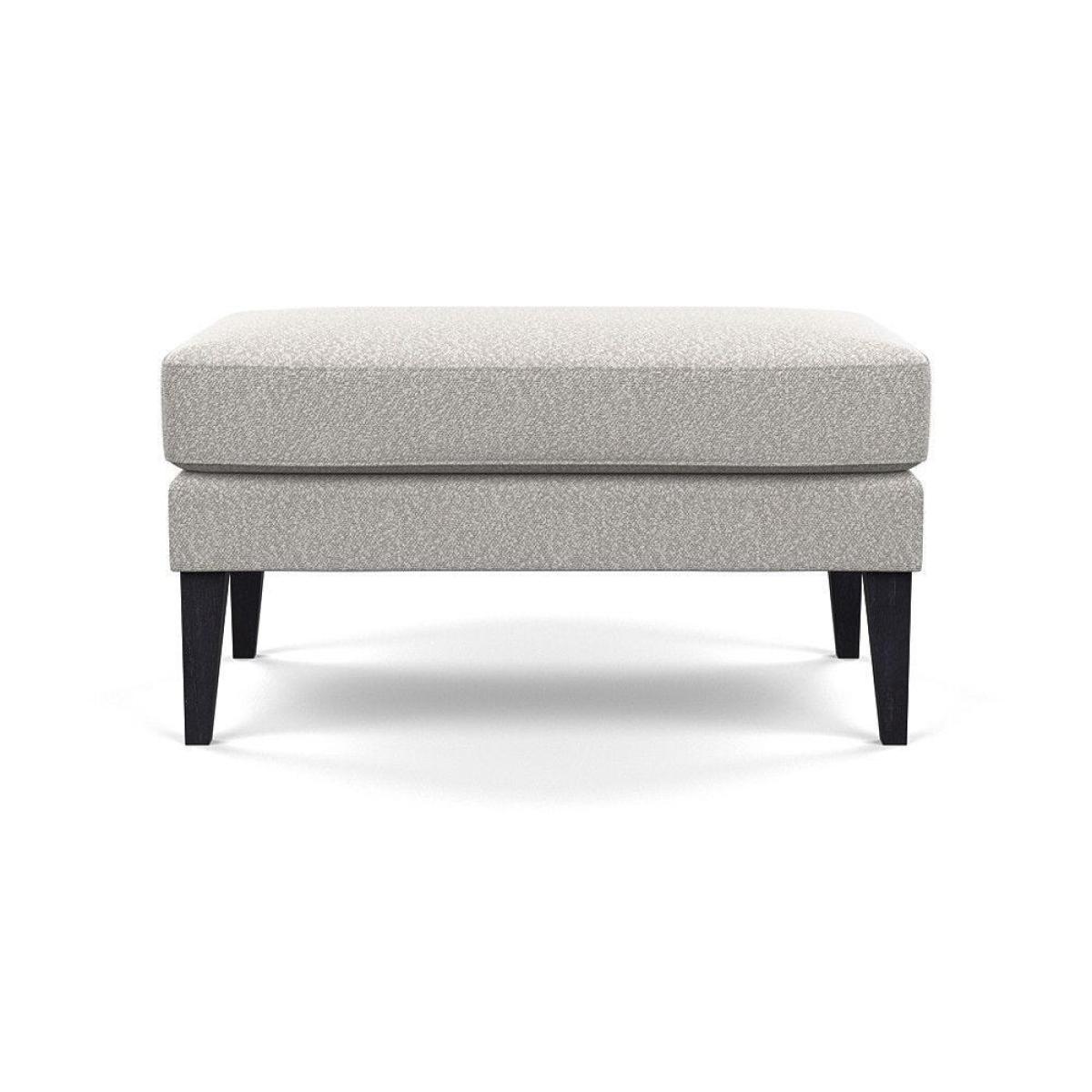 Heal's Richmond Ottoman Broad Weave Tin Natural Feet - Heal's UK Furniture – image 115