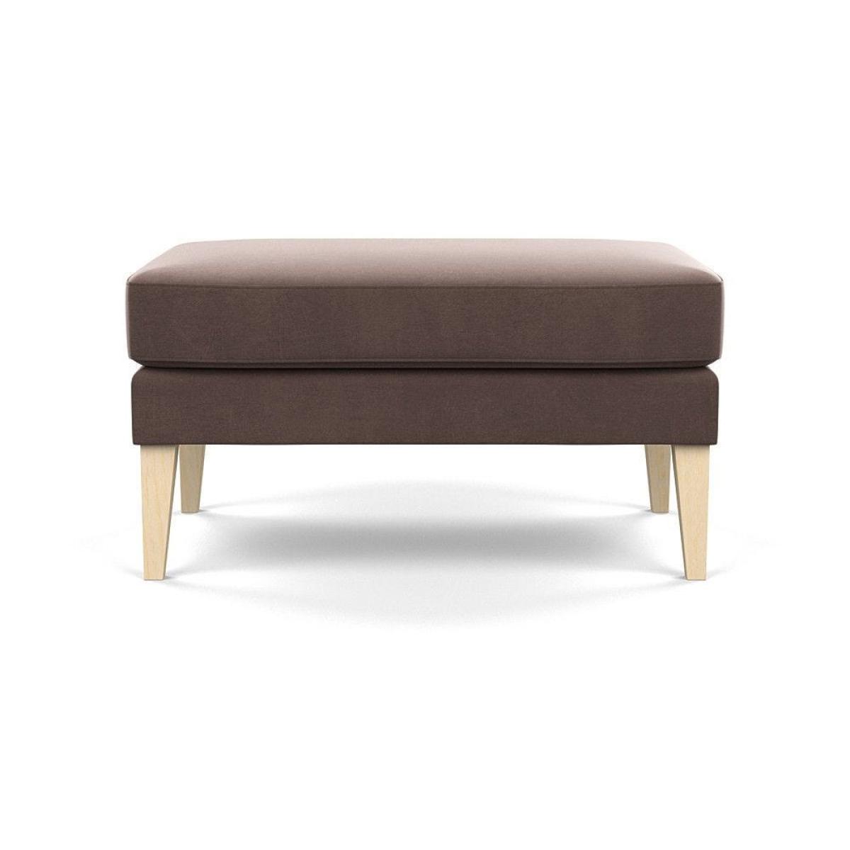 Heal's Richmond Ottoman Broad Weave Tin Natural Feet - Heal's UK Furniture – image 129