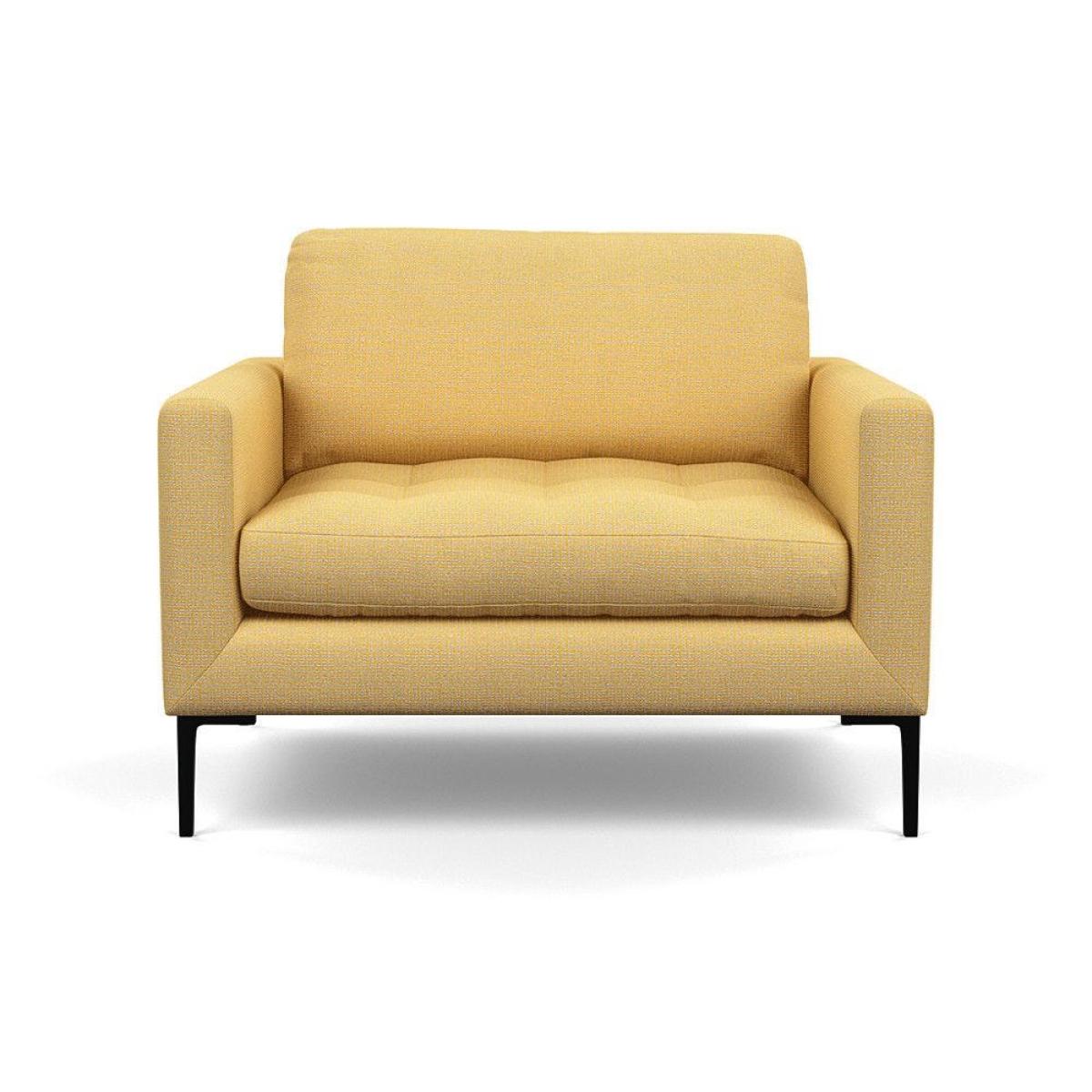 Heal's Richmond Ottoman Broad Weave Tin Natural Feet - Heal's UK Furniture – image 151
