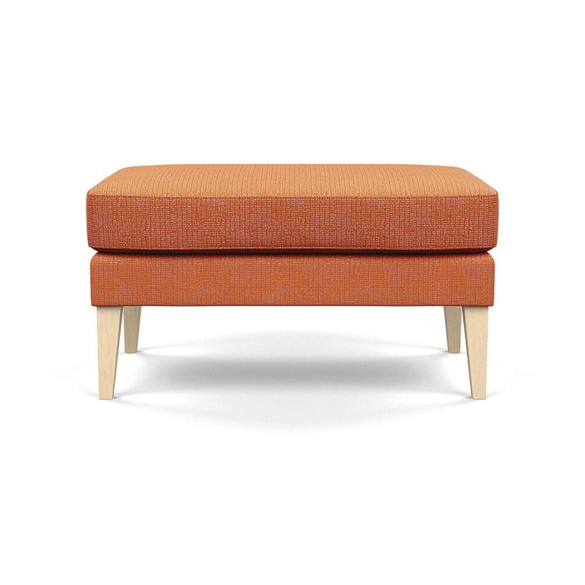 Heal's Richmond Ottoman Broad Weave Tin Natural Feet - Heal's UK Furniture – image 58
