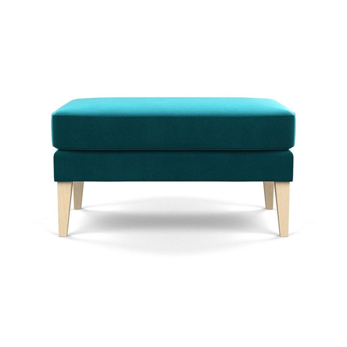 Heal's Richmond Ottoman Broad Weave Tin Natural Feet - Heal's UK Furniture – image 100