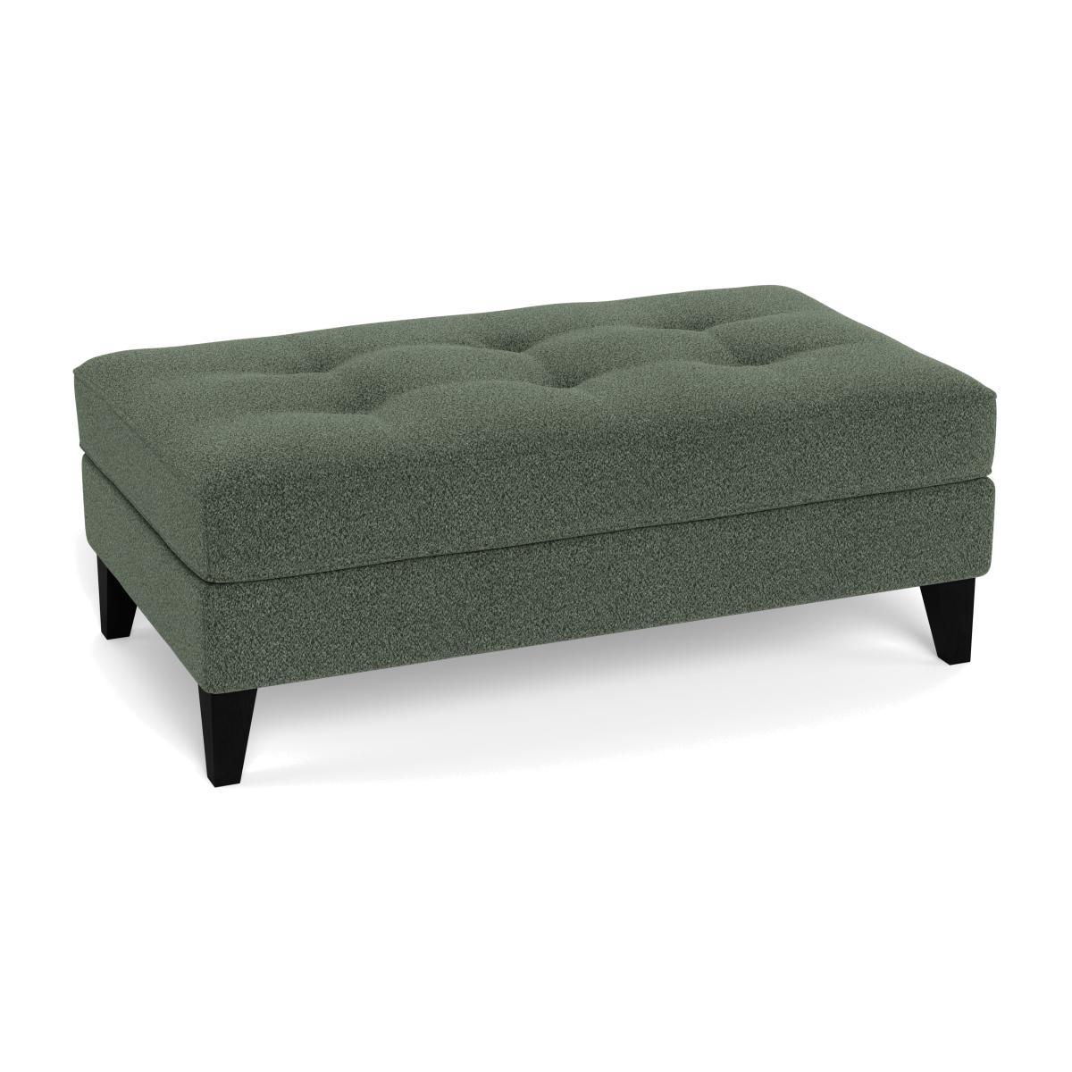 Heal's Mistral Footstool Linen Grenadine Natural - Heal's UK Furniture – image 1