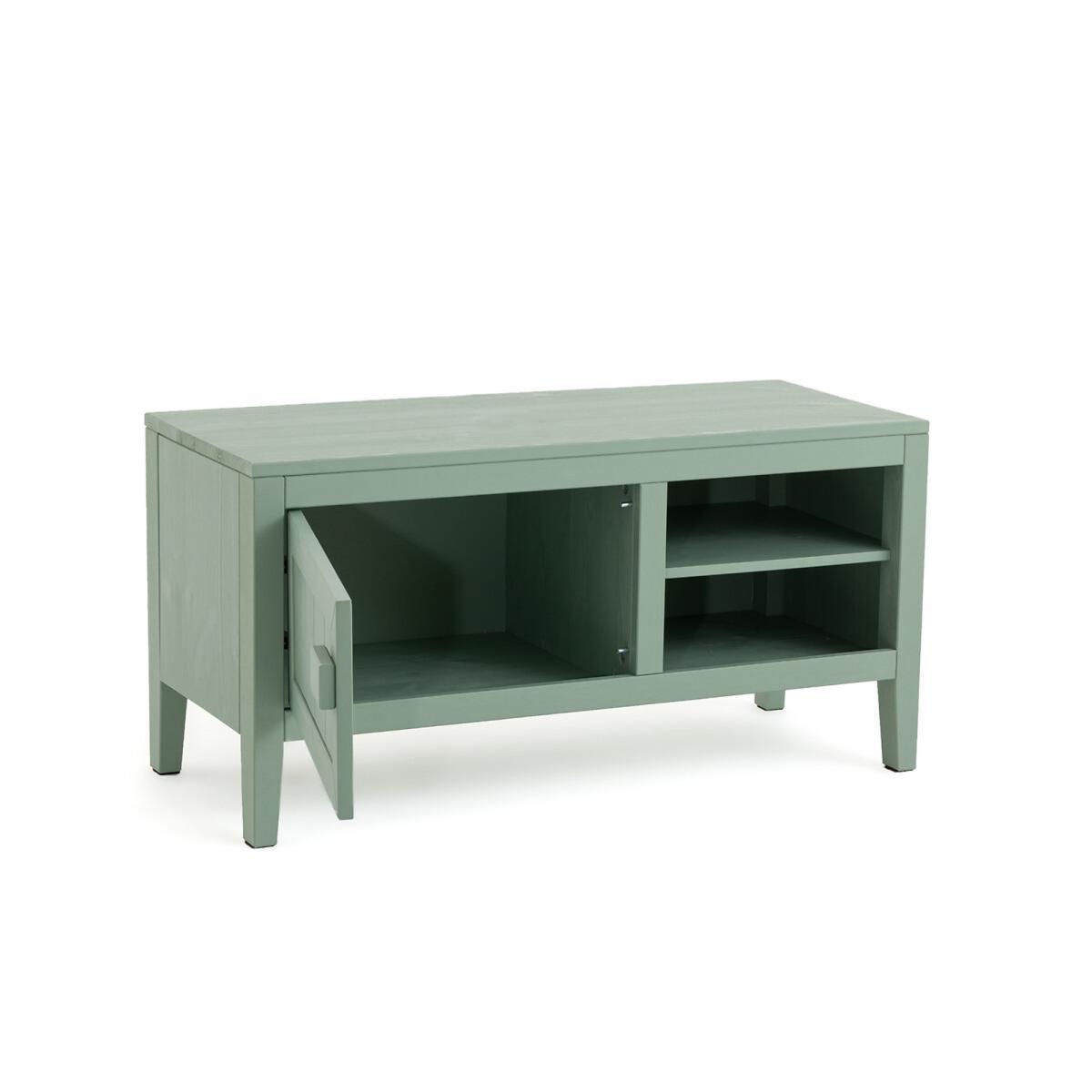 Carlos Pine Storage Bench – image 3